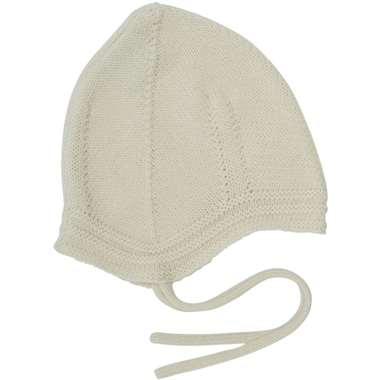 FUB Baby Purlrib Hat Ecru