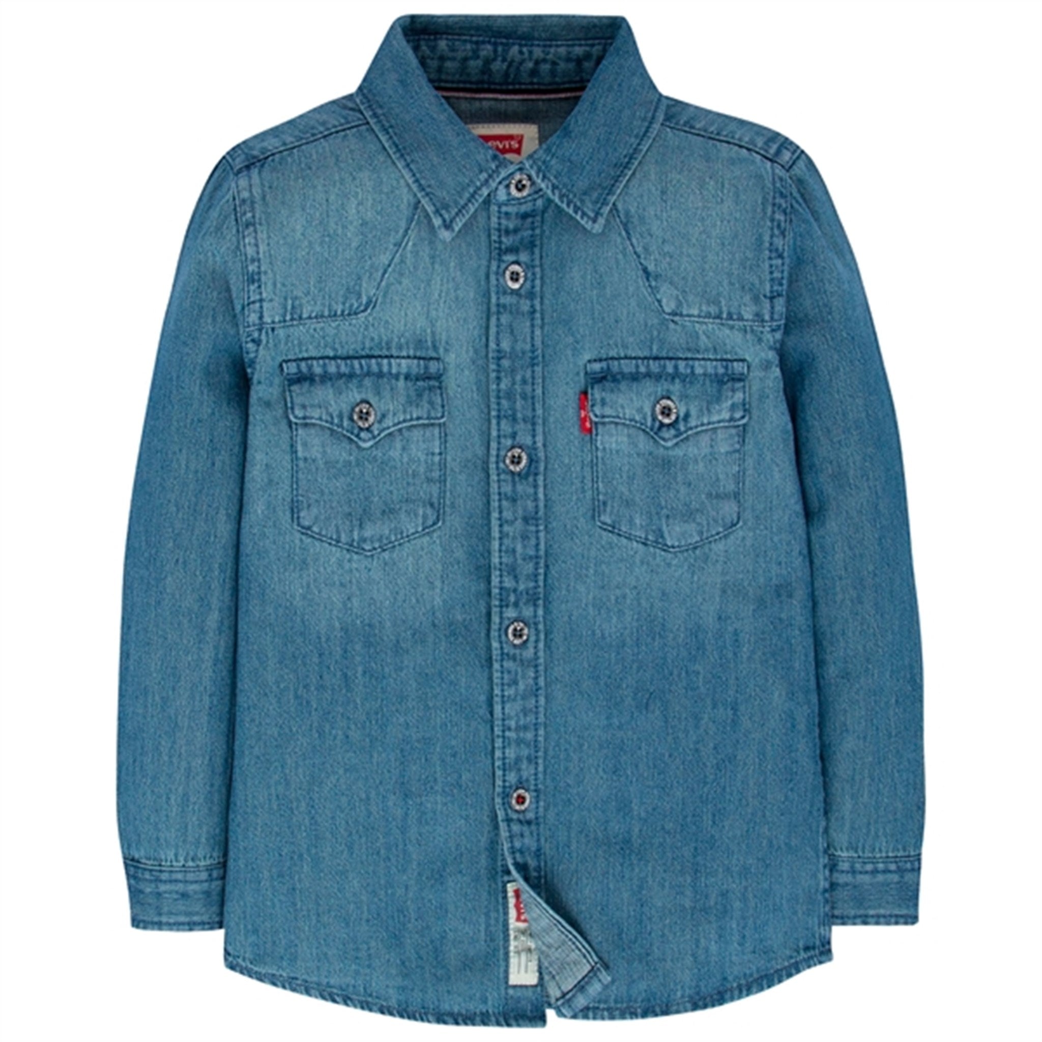 Levi's Barstow Western Shirt Turquoise