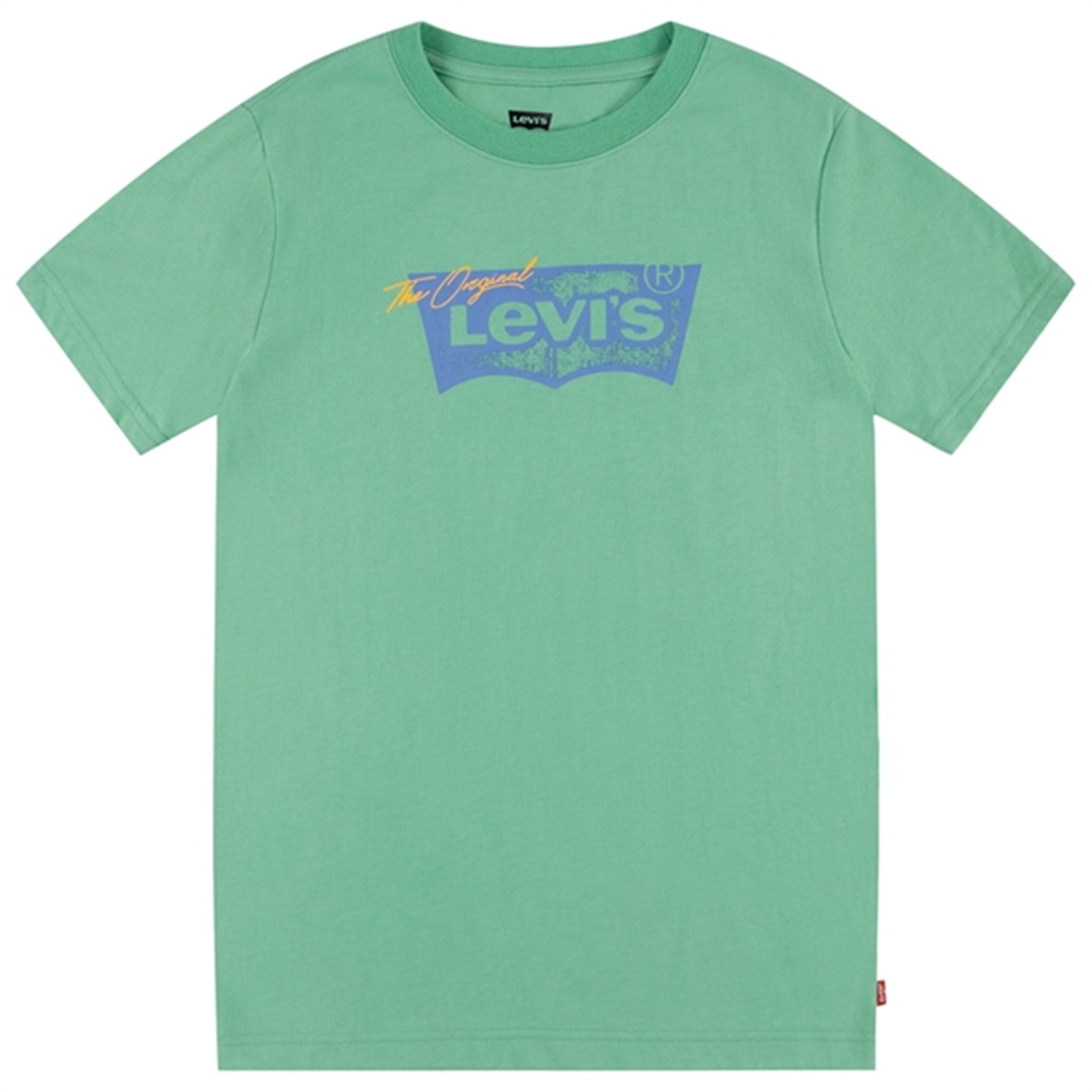 Levi's Distressed Batwing T-shirt Green