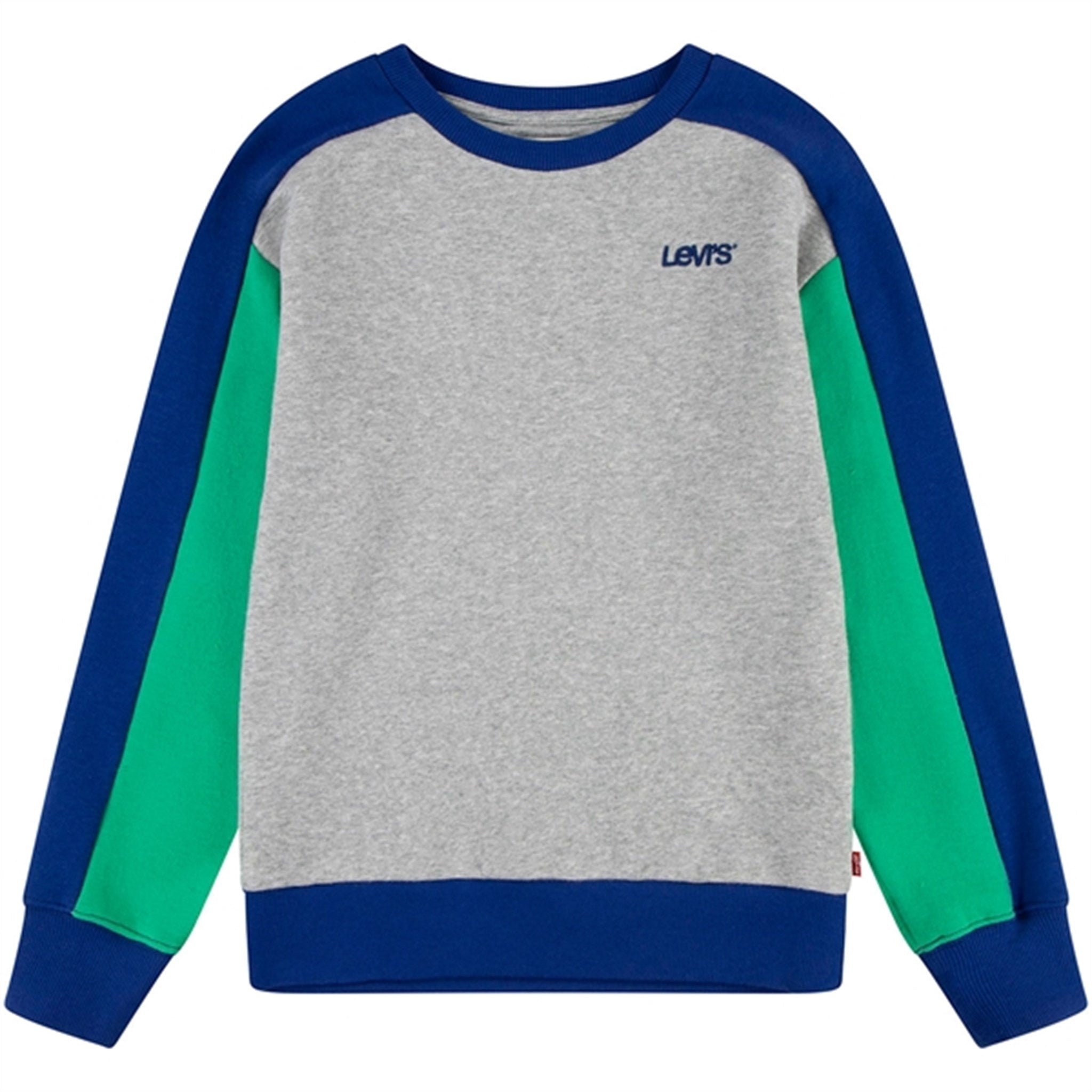 Levi's Colorblock Crewneck Sweatshirt Grey Heather