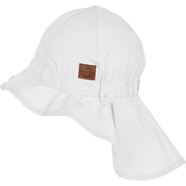 Mikk-Line Sun Hat Solid White 2