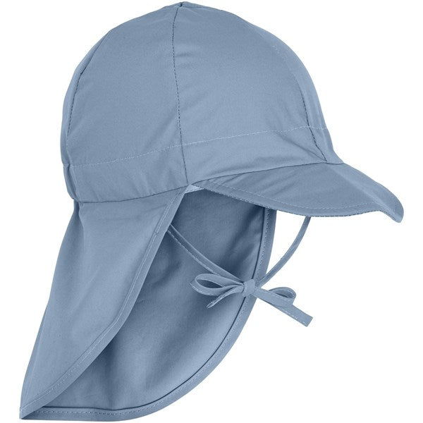 Mikk-Line Sun Hat Solid Faded Denim