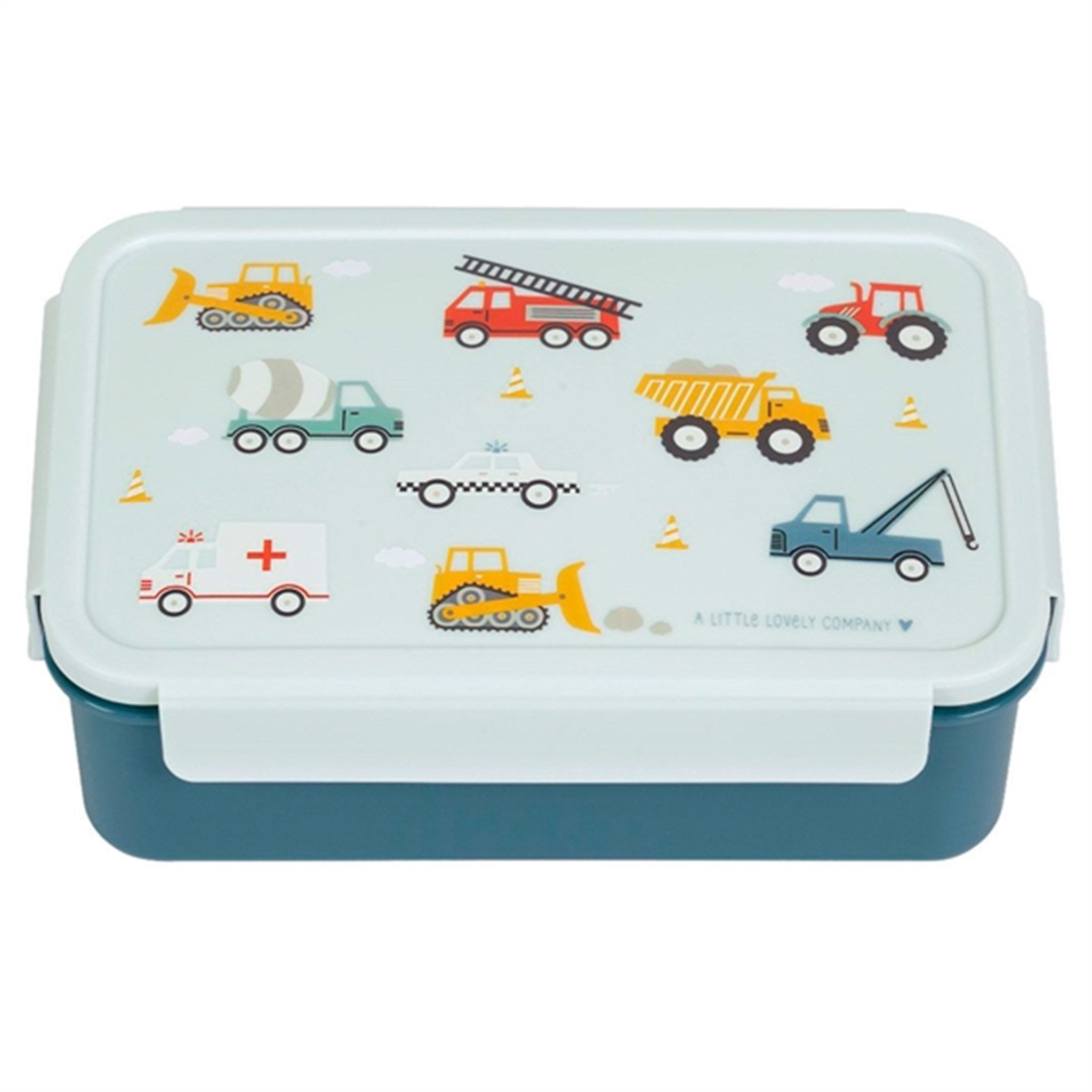 A Little Lovely Company Bento Lunch Box Vehicles