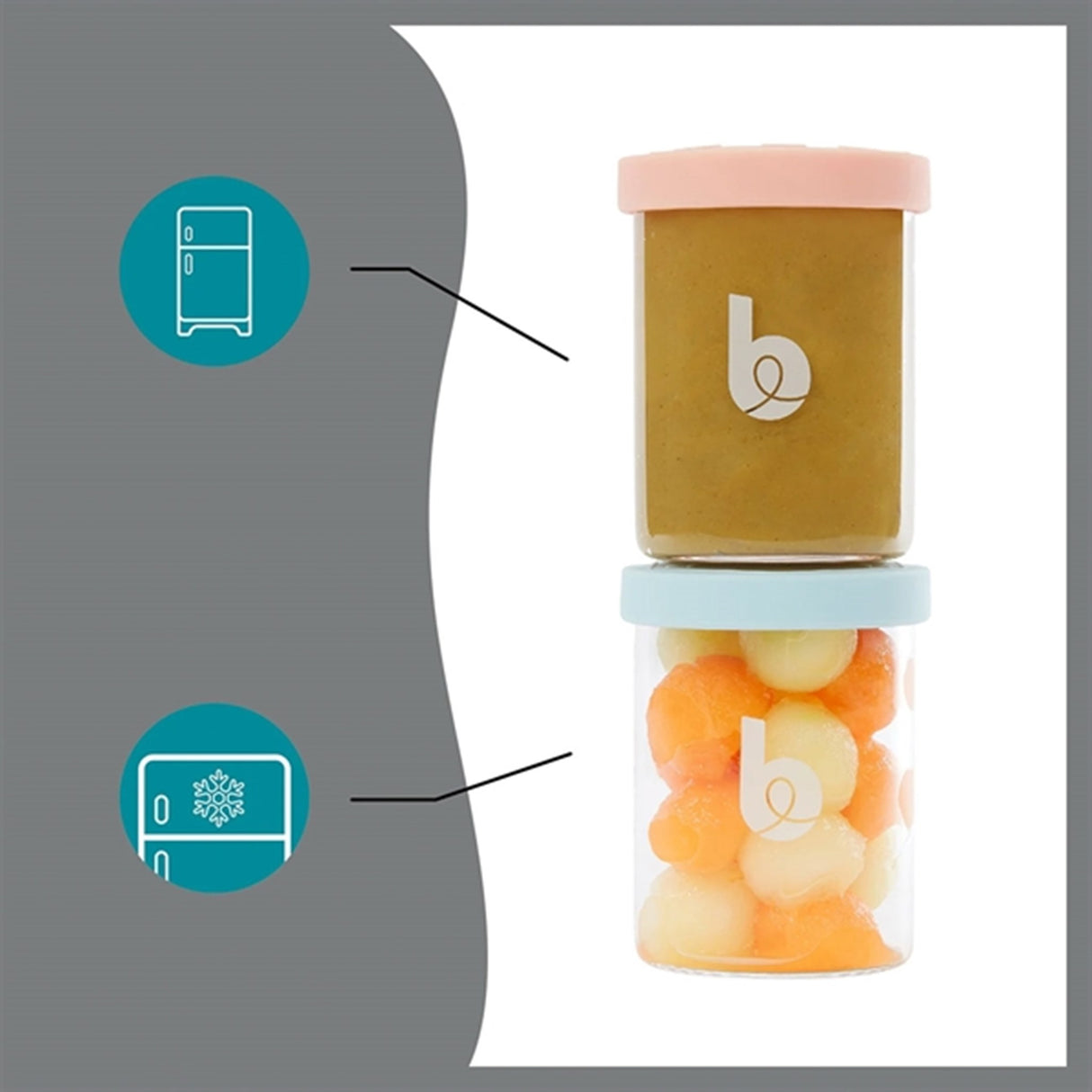 Babymoov ISY Glass - 6x 250ml + 3x 120ml