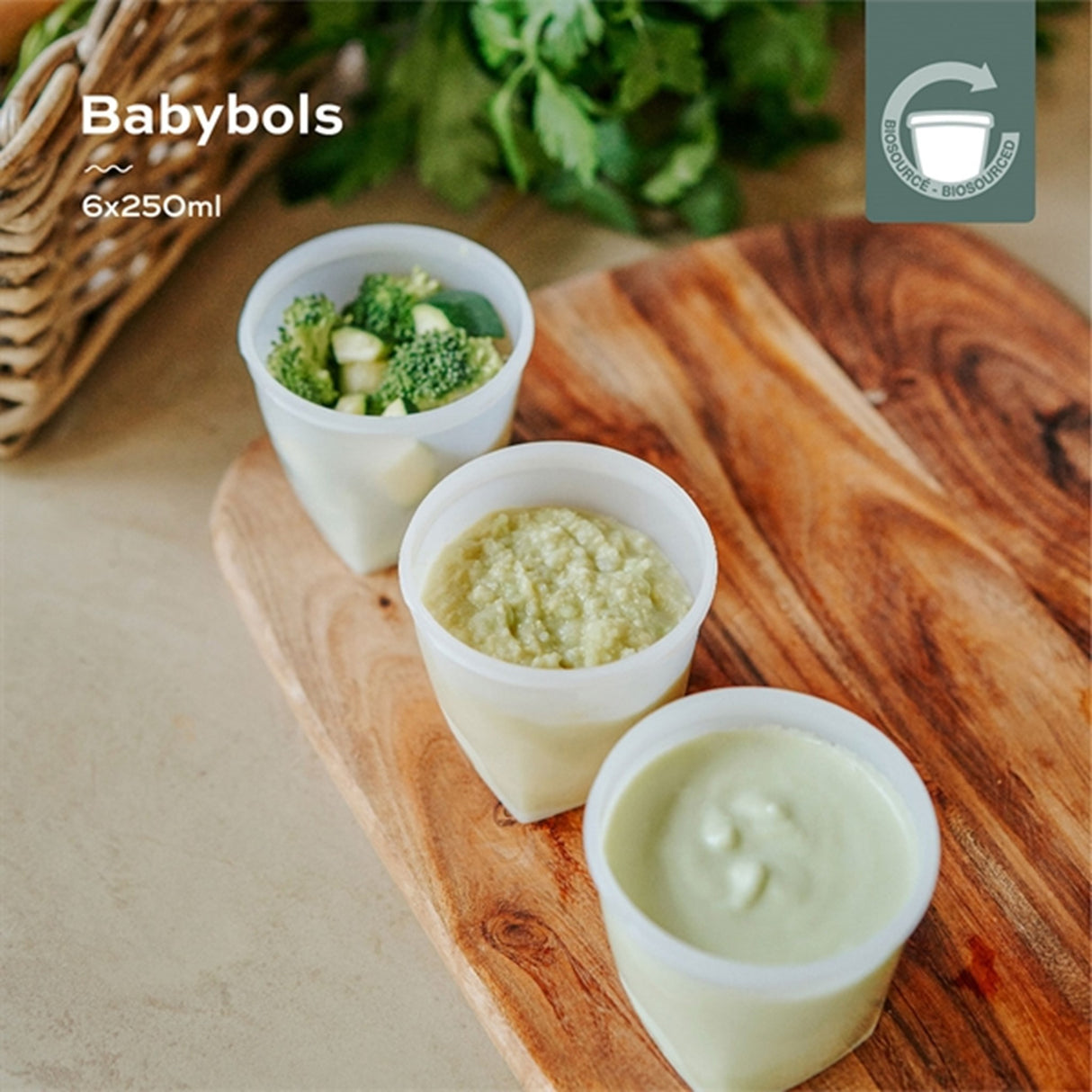 Babymoov ECO Food Container - 6x 250ml