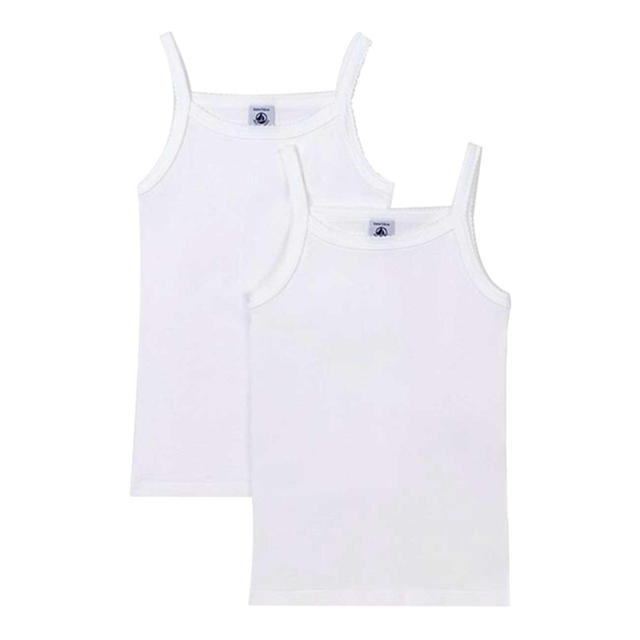 Petit Bateau Chemises 2-pack White