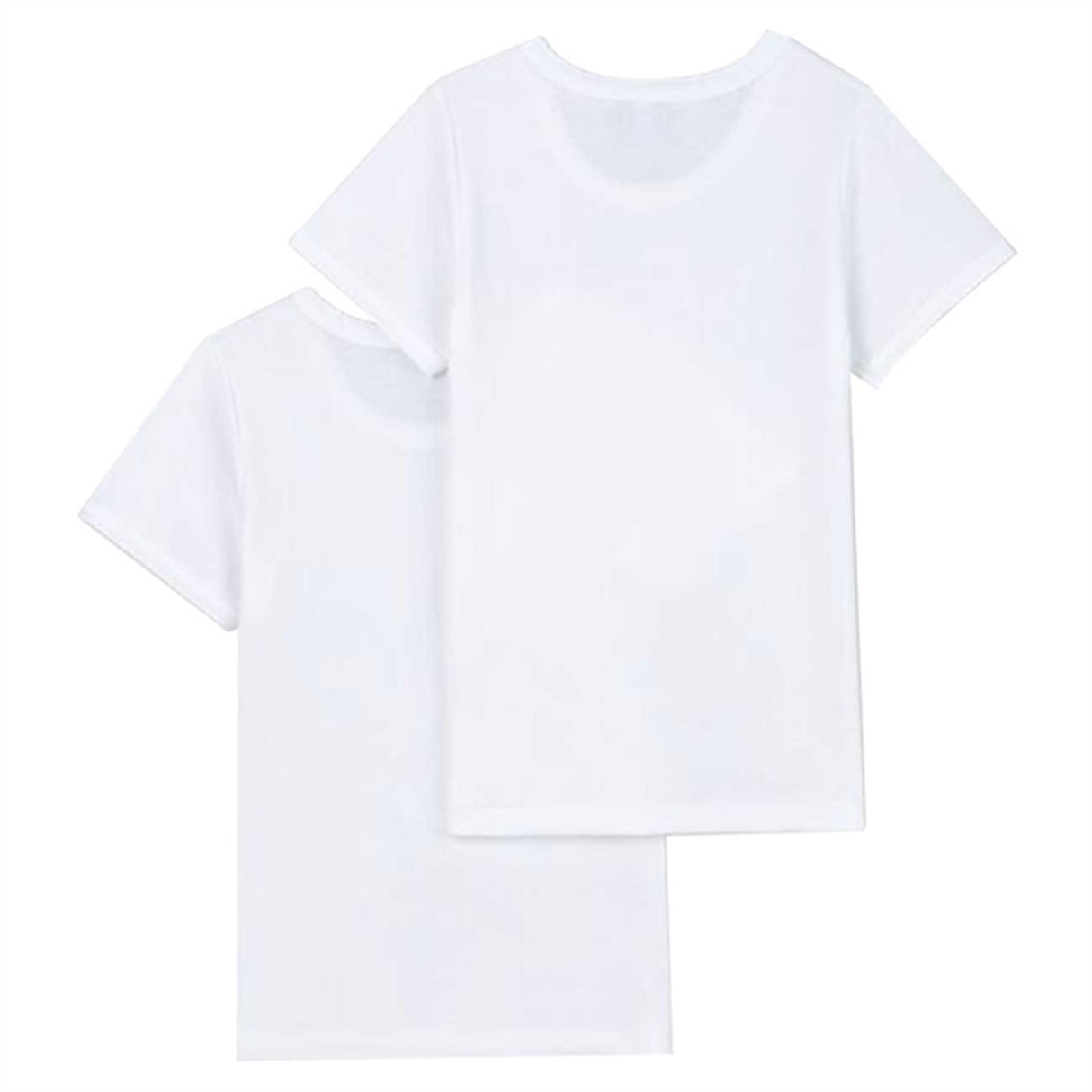 Petit Bateau T-shirt Mc 2-pack White