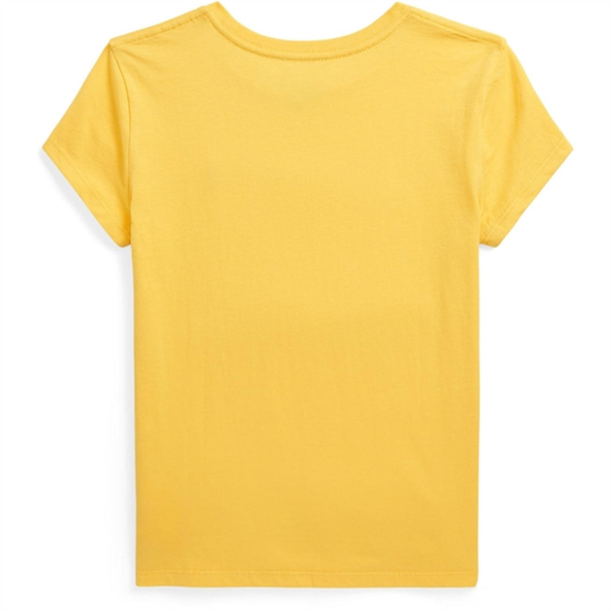 Polo Ralph Lauren Girls T-Shirt Chrome Yellow W/ Bright Pink