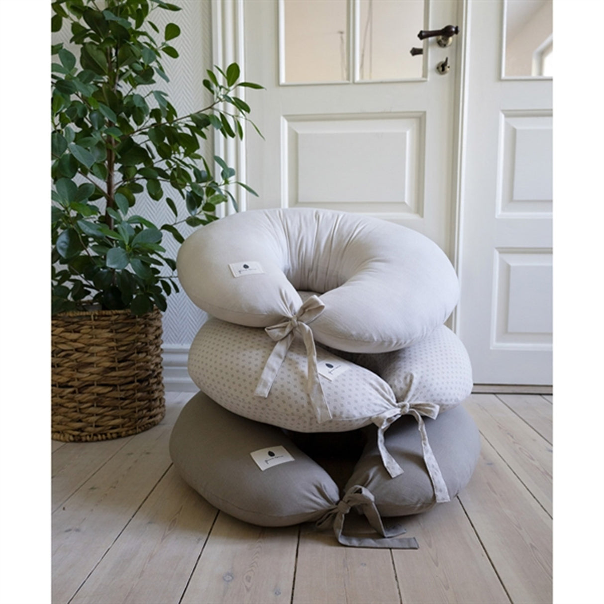 Pine Cone Nursing Pillow Nora Mushroom