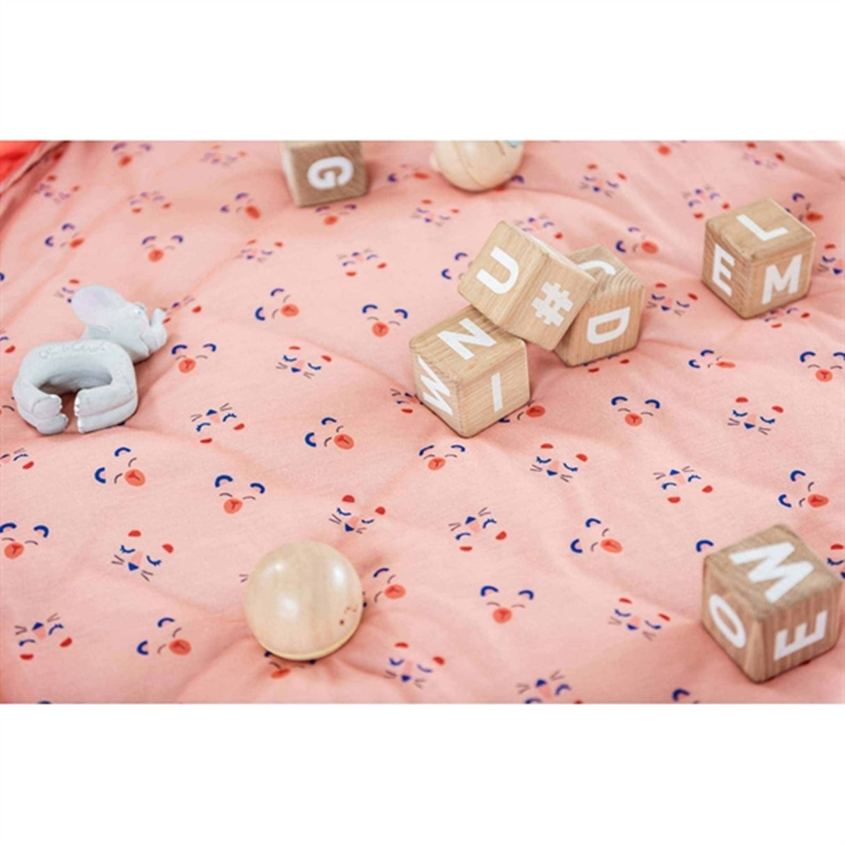 Play&Go 3-i-1 Play Mat Soft Animal Face