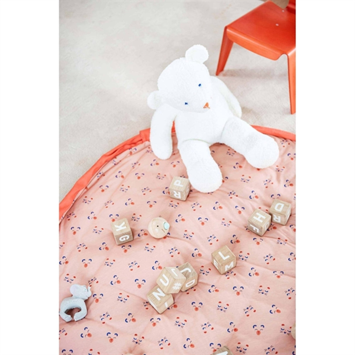 Play&Go 3-i-1 Play Mat Soft Animal Face
