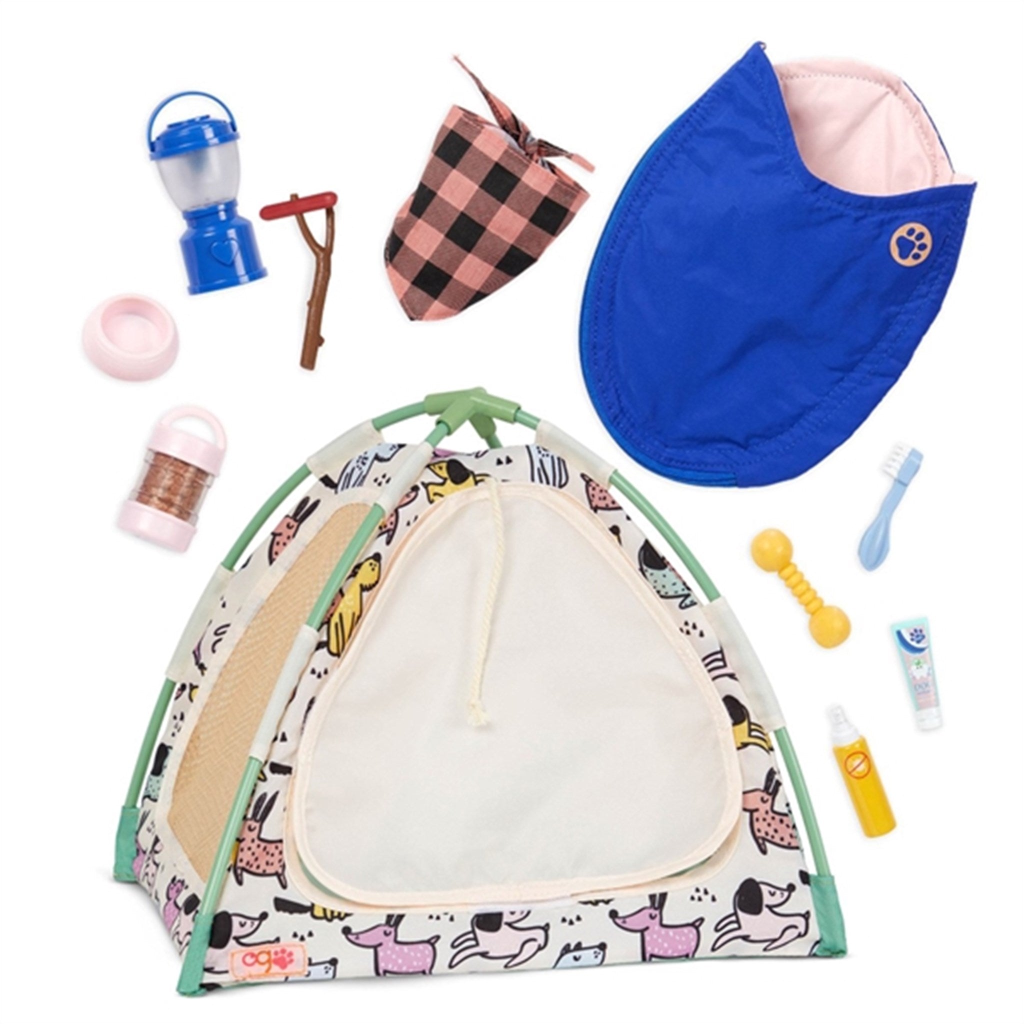 Our Generation Doll Accessories - Puppy Camping Set