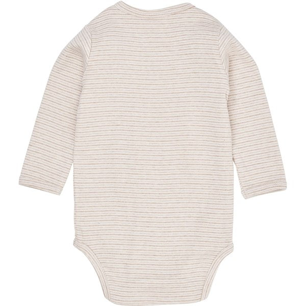 Copenhagen Colors Beige Stripe Wrap Body