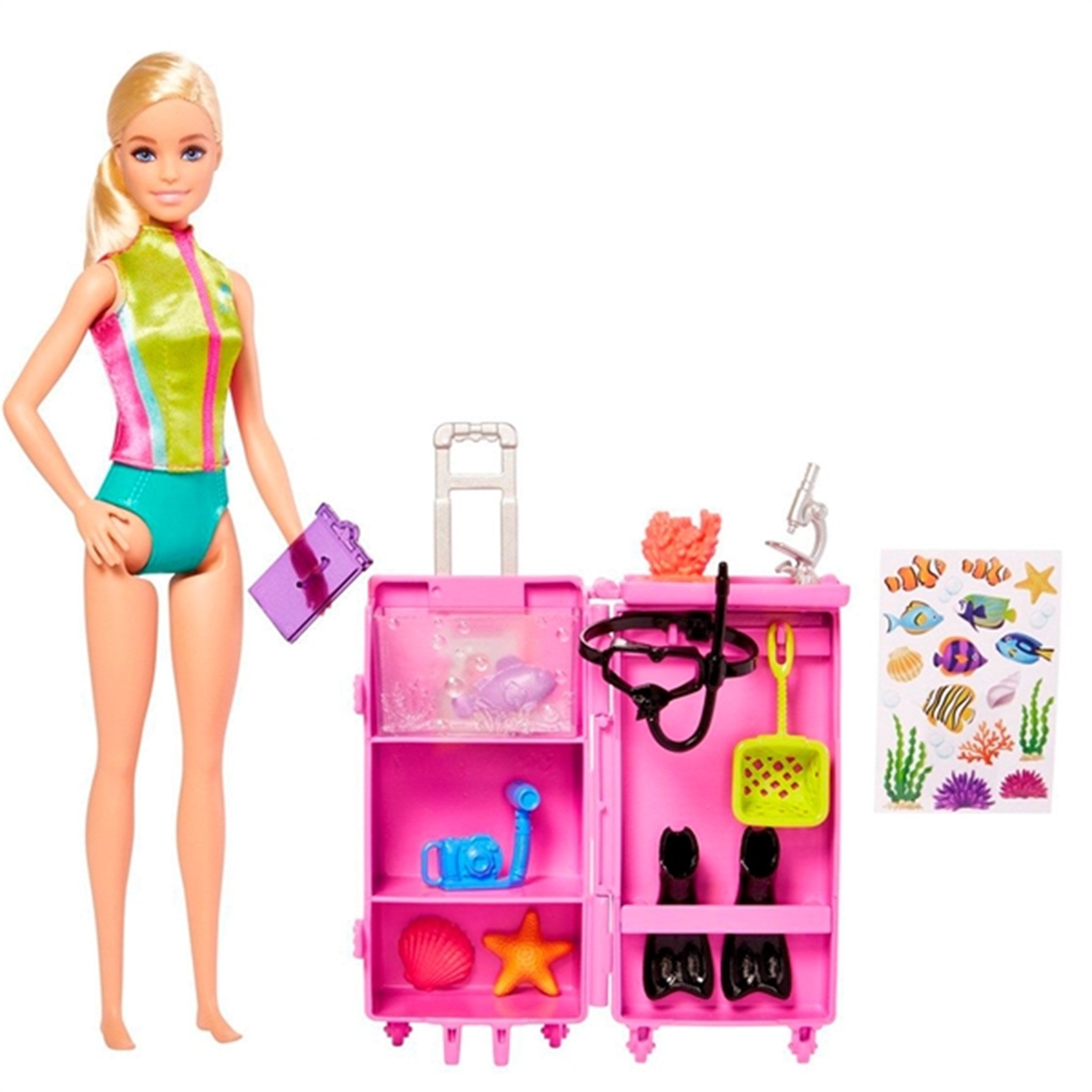 Mattel Barbie Swim and Race Pups Playset