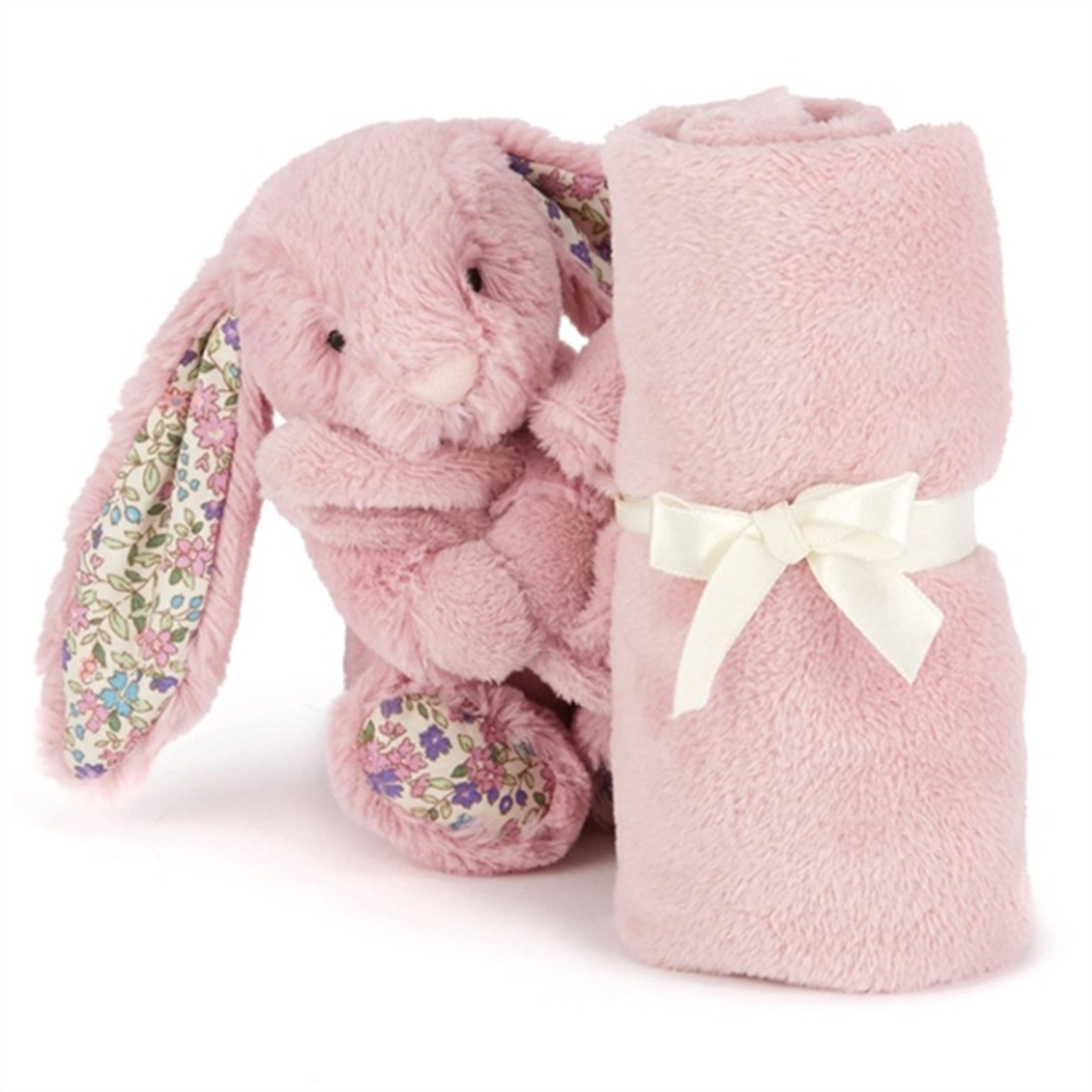 Jellycat Bashful Blossom Tulip Kanin Soother Pink 2