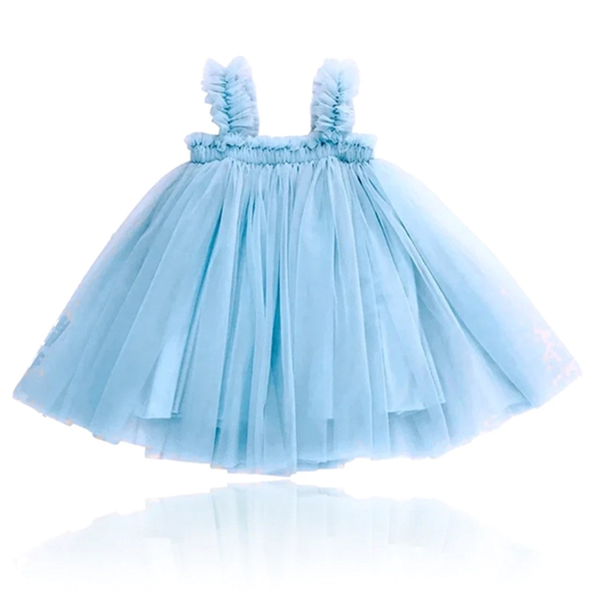 Dolly By Le Petit Tom 2 Way Tutu Dress Beach Cover Up Light Blue