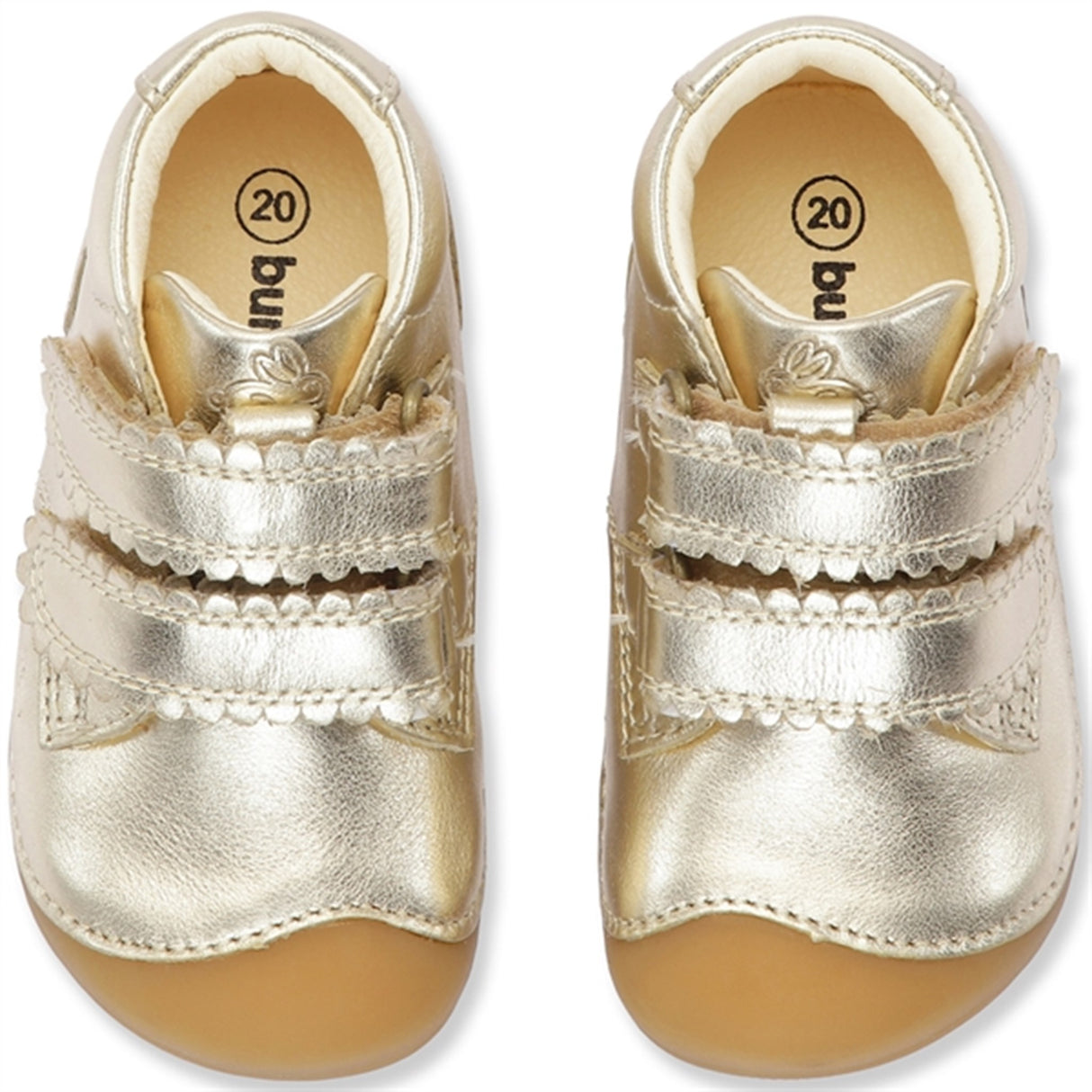 Bundgaard Prewalker Petit Velcro Blonde Champagne