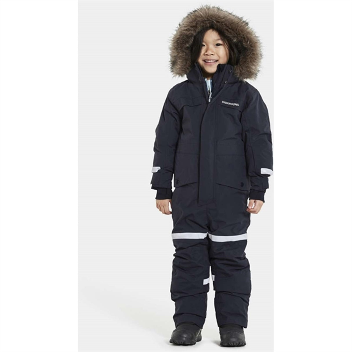 Didriksons Bjärven Navy Snowsuit 3