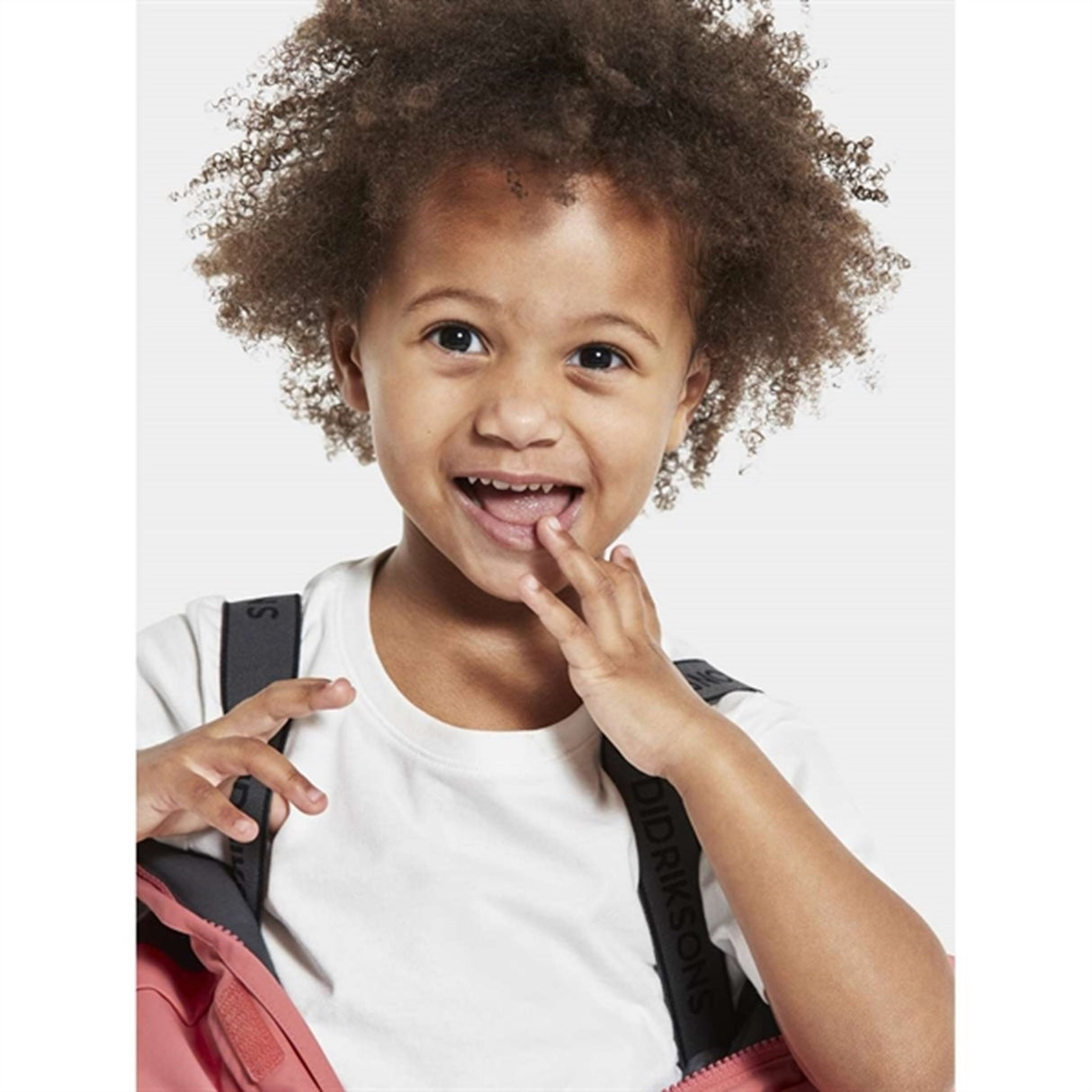 Didriksons Bjärven Peach Rose Snowsuit 6