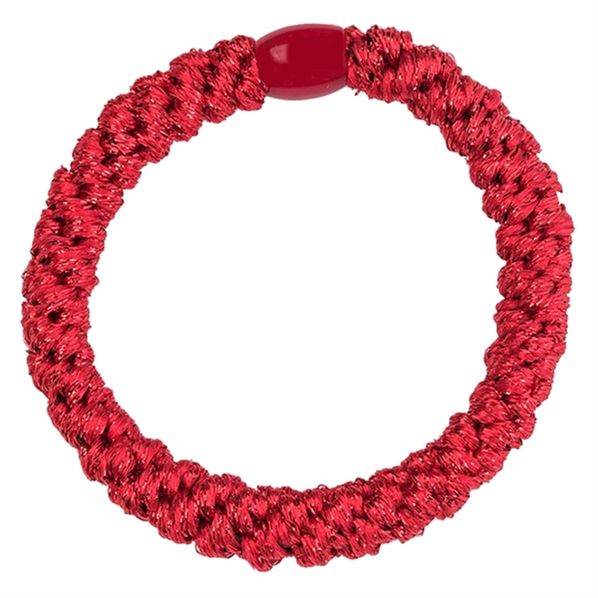 Bow's by Stær Braided Hairties Glitter Red