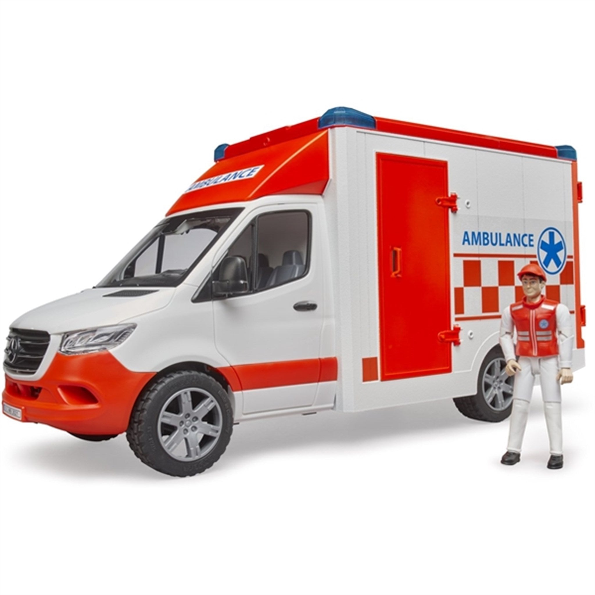 Bruder MB Sprinter Ambulance with Driver and Loud&Sound 2