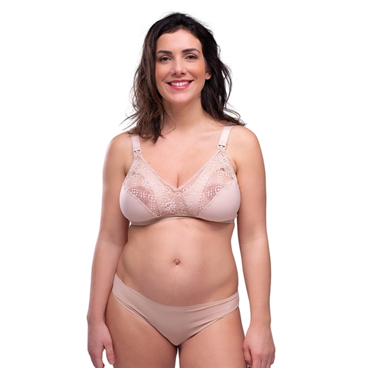 Carriwell Soft as Silk Nursing Bra Rose Beige
