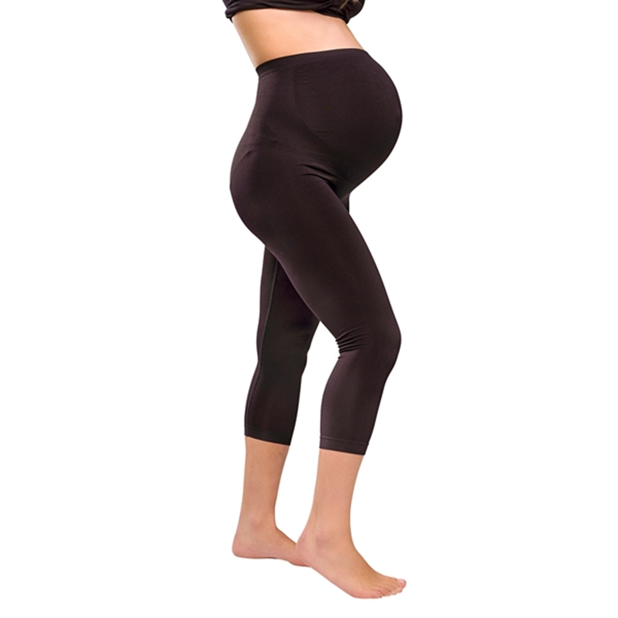 Carriwell Maternity Leggings 3/4 Black