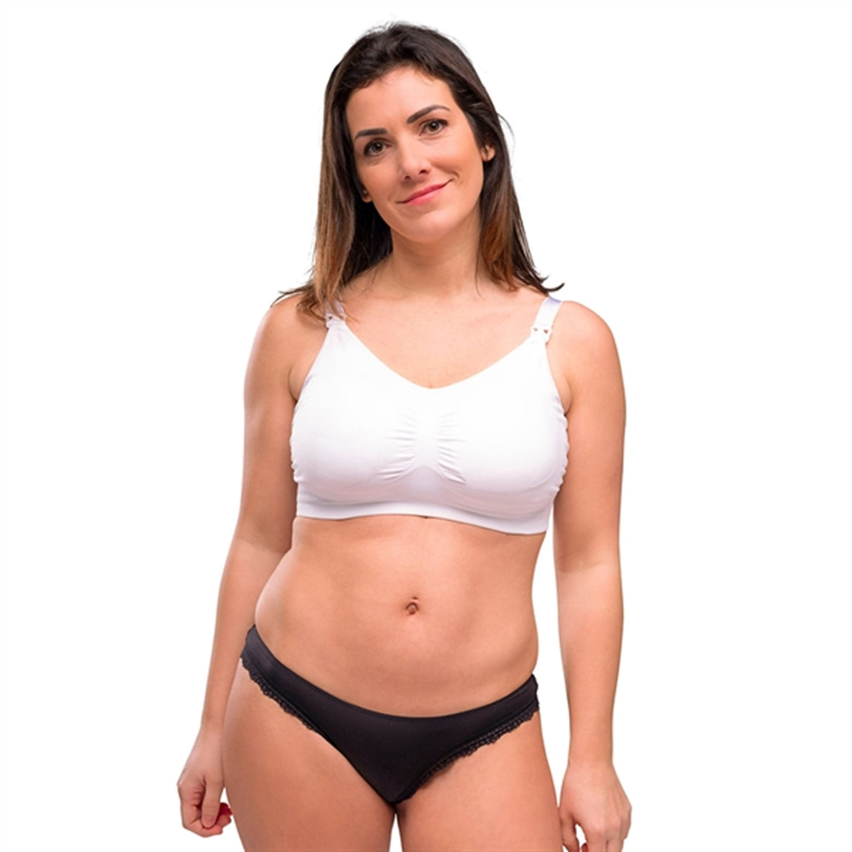 Carriwell Padded Maternity And Nursing Bra White