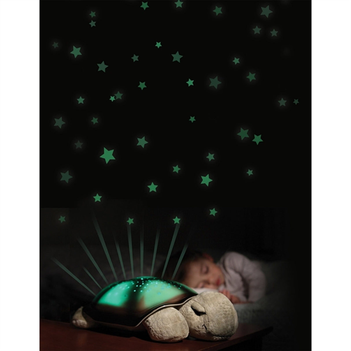 Cloud B Twilight Turtle Night Light Mocha