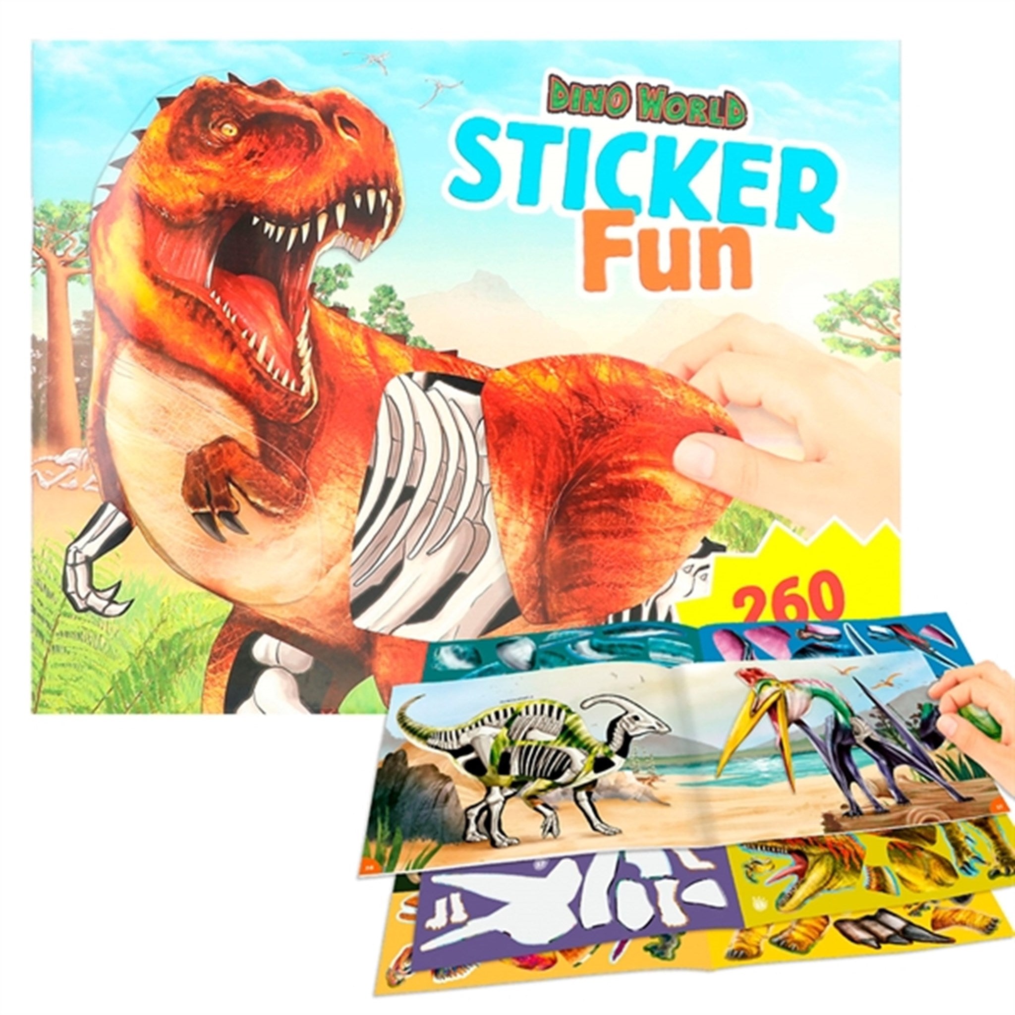 Dino World Sticker Fun 2