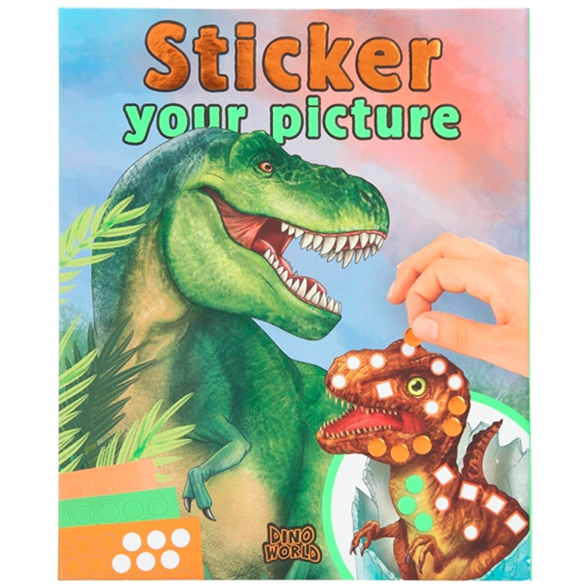 Dino World Sticker your Picture