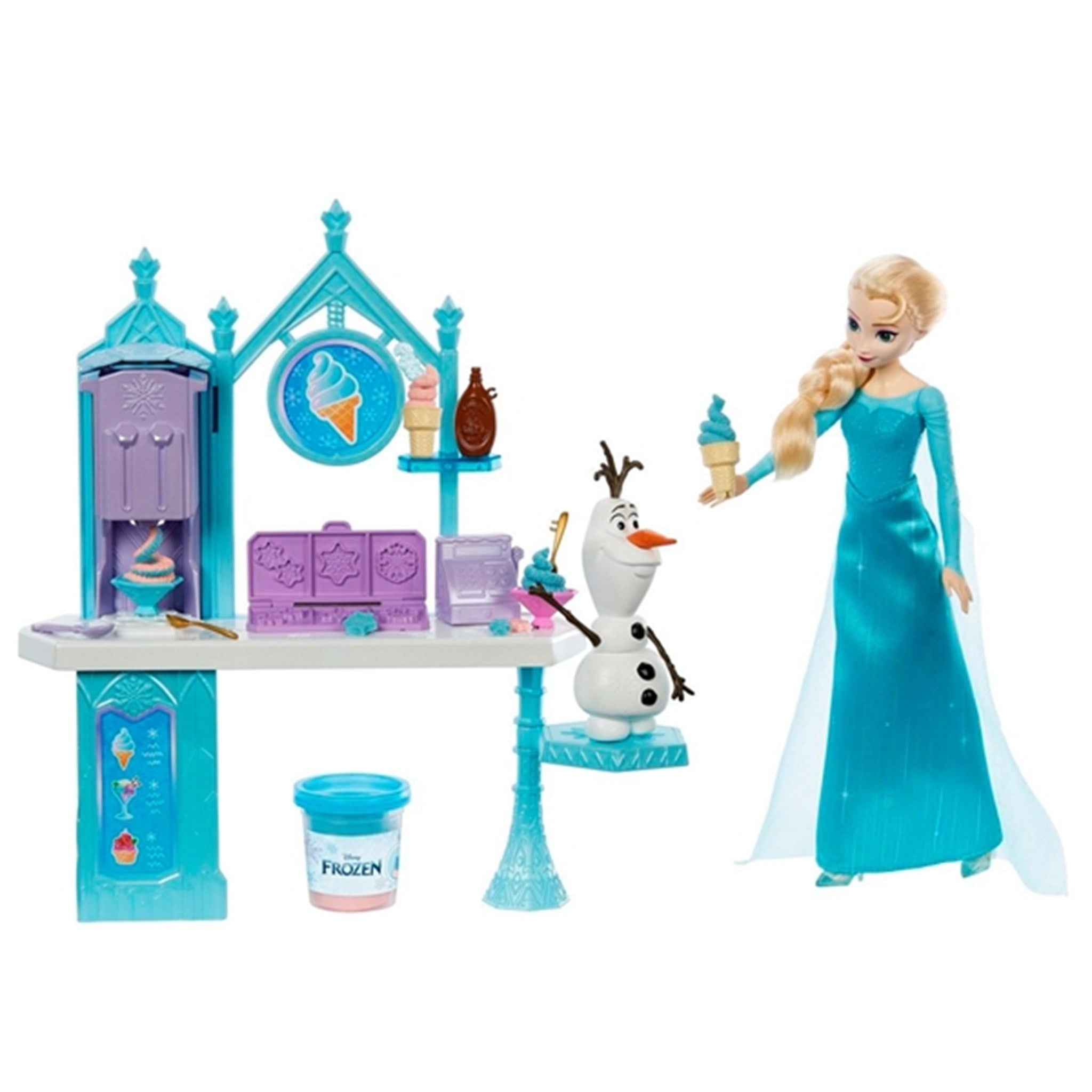 Disney Frozen Elsa & Olafs Ice Cream Stand 6