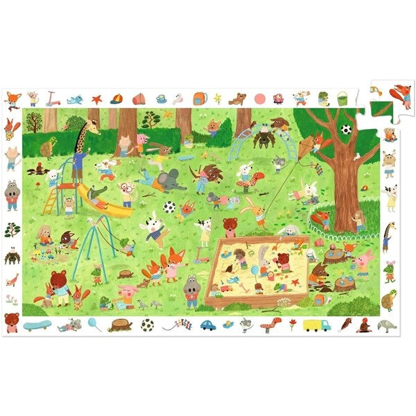Djeco Observation Puzzle Littlefirend's Garden