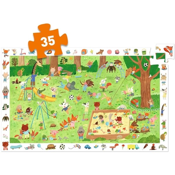 Djeco Observation Puzzle Littlefirend's Garden