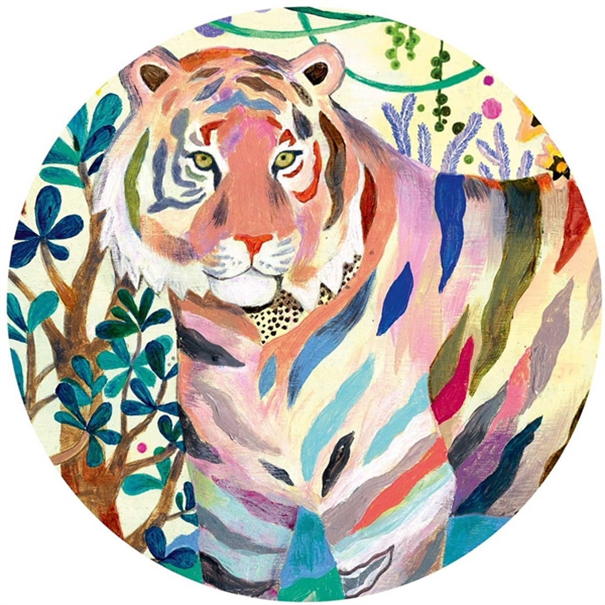 Djeco Puzzle Rainbow Tiger