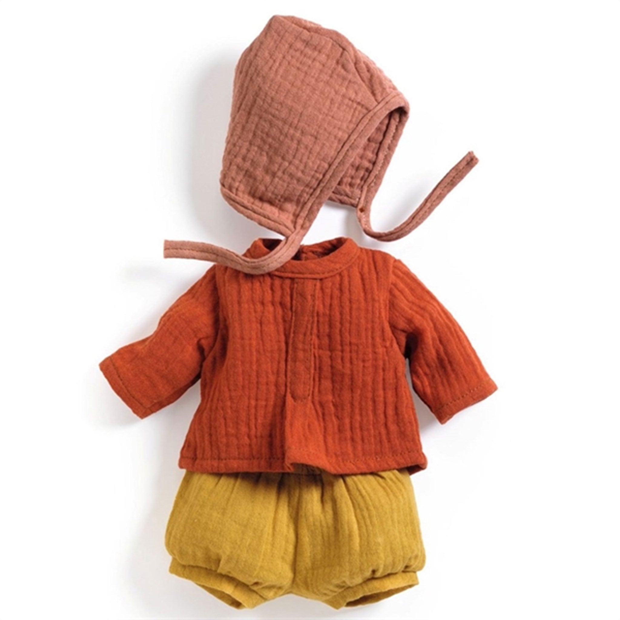 Djeco Pomea Doll Clothes Set With Hue Mandarine