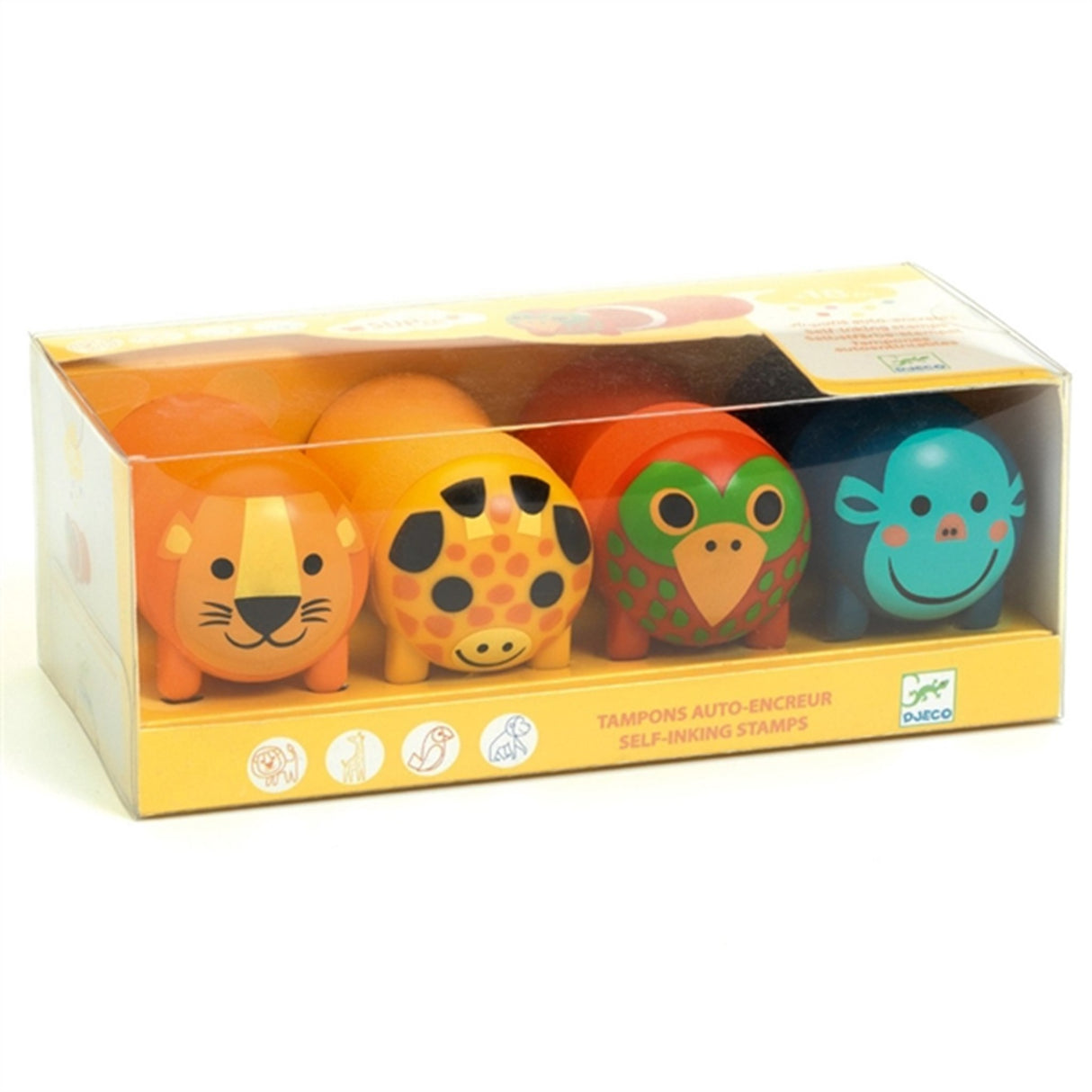 Djeco Creative Stamps Safari Animals