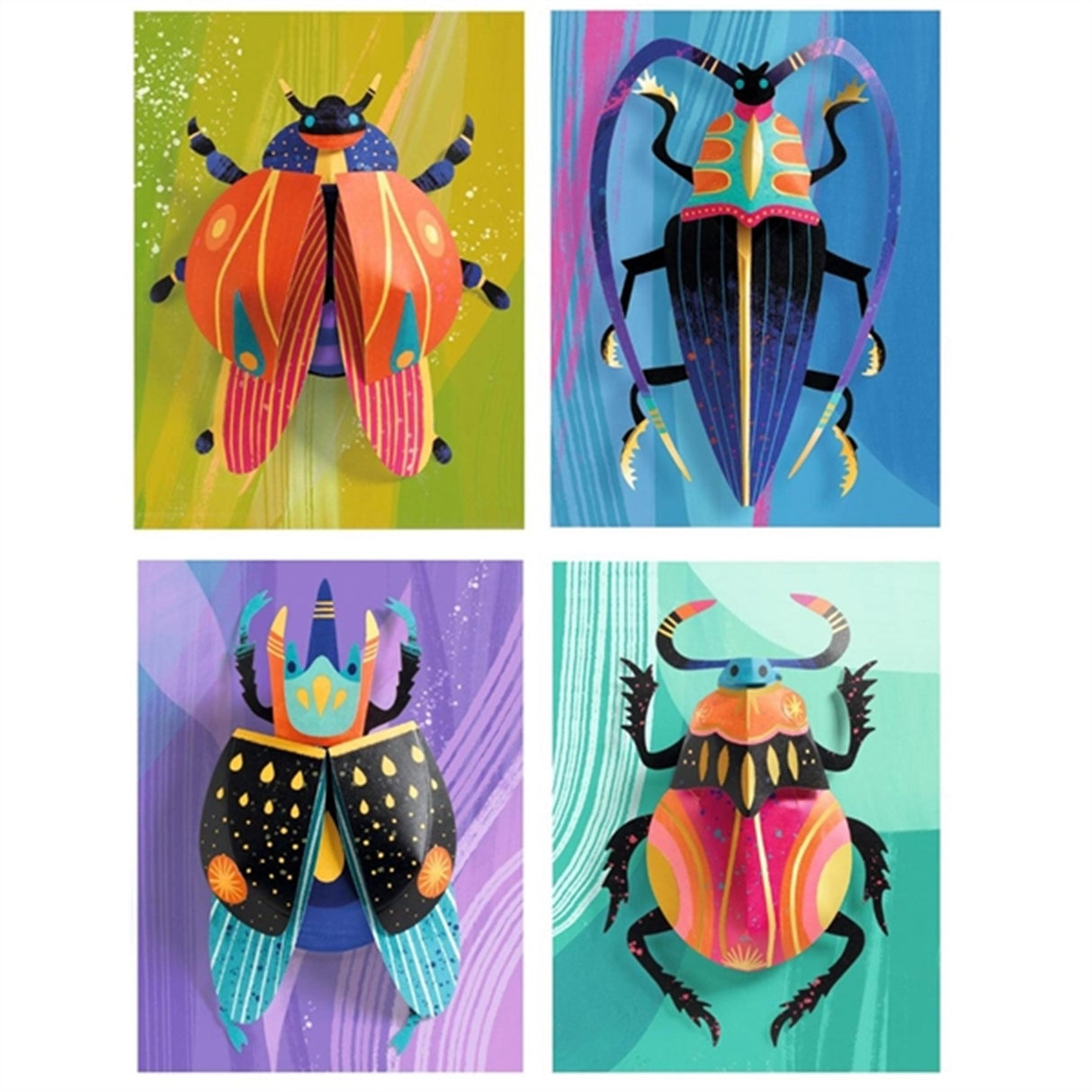 Djeco Creative Paper - Paper Bugs