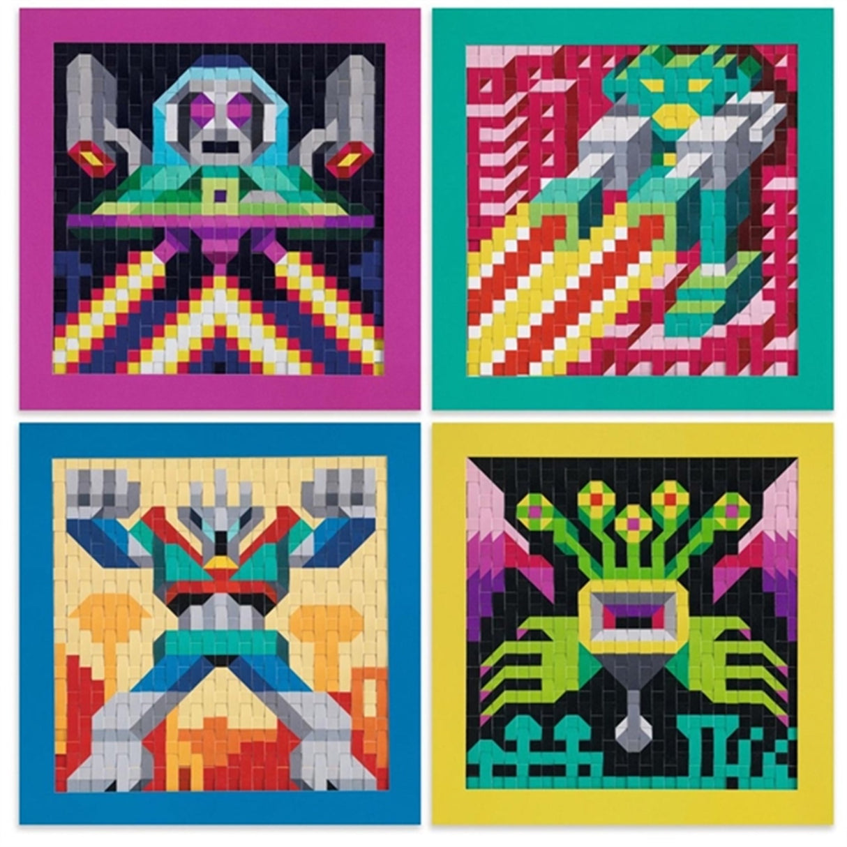 Djeco Creative Paper - Invaders