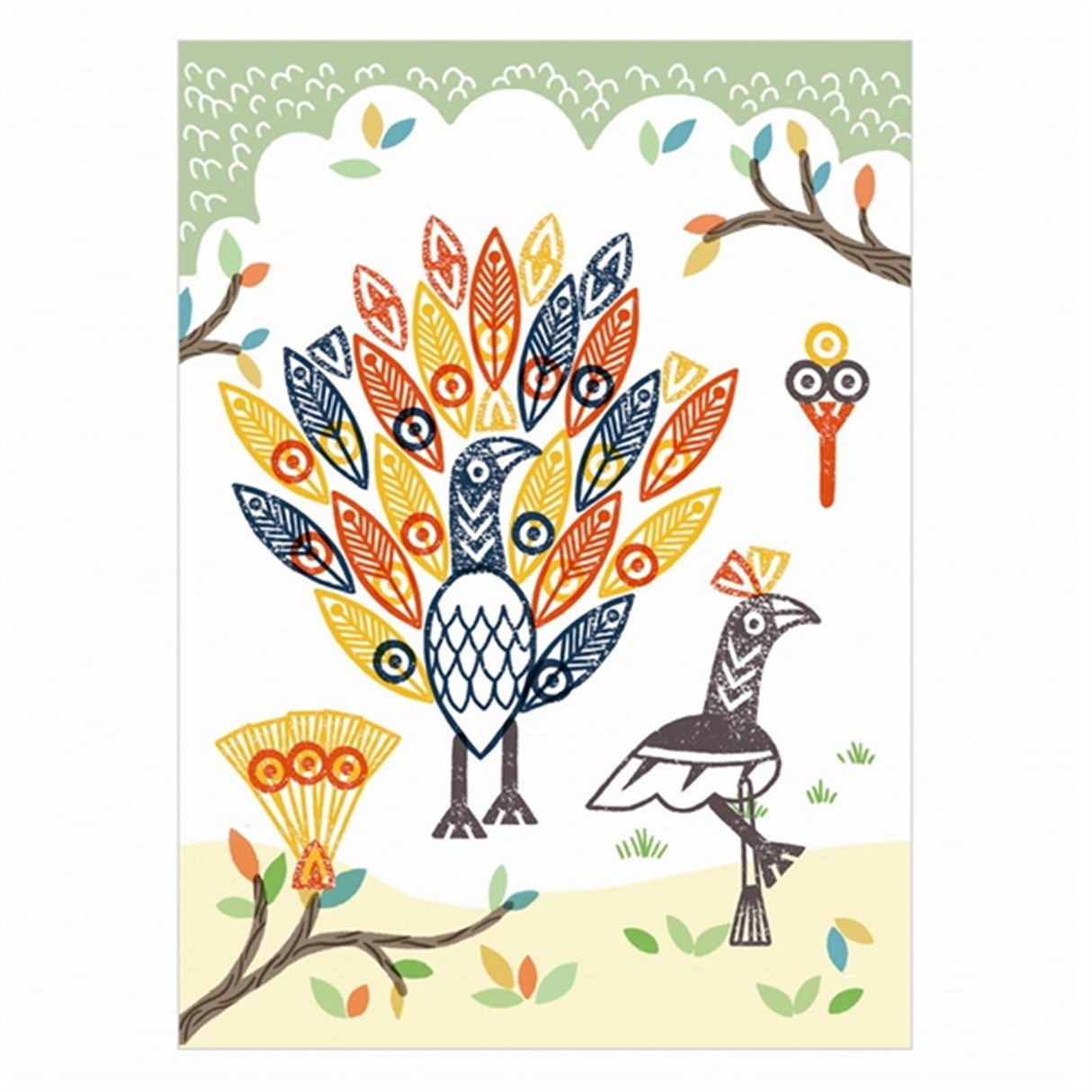 Djeco Creative Stamps Animals