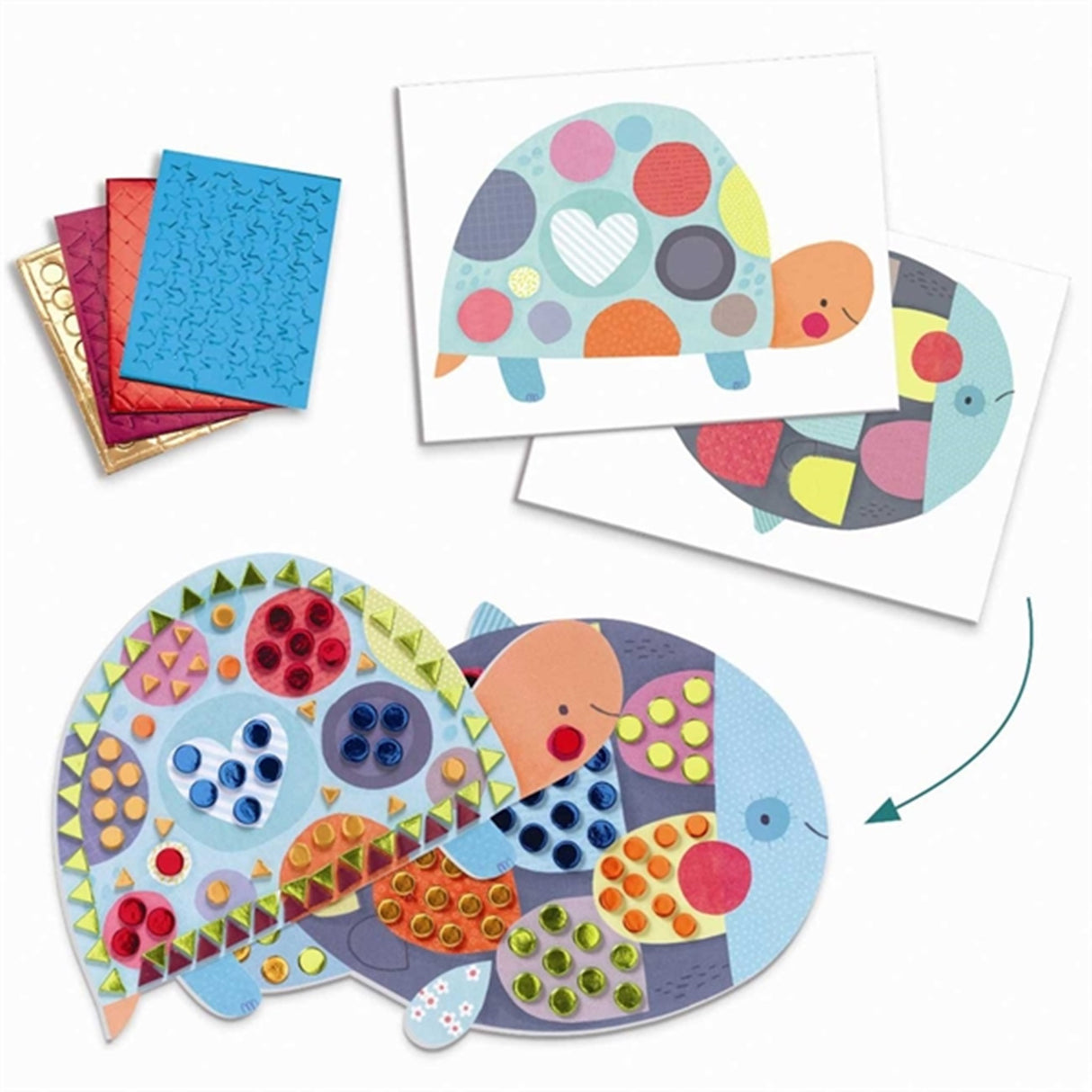 Djeco Creative box - Animals and Their Home