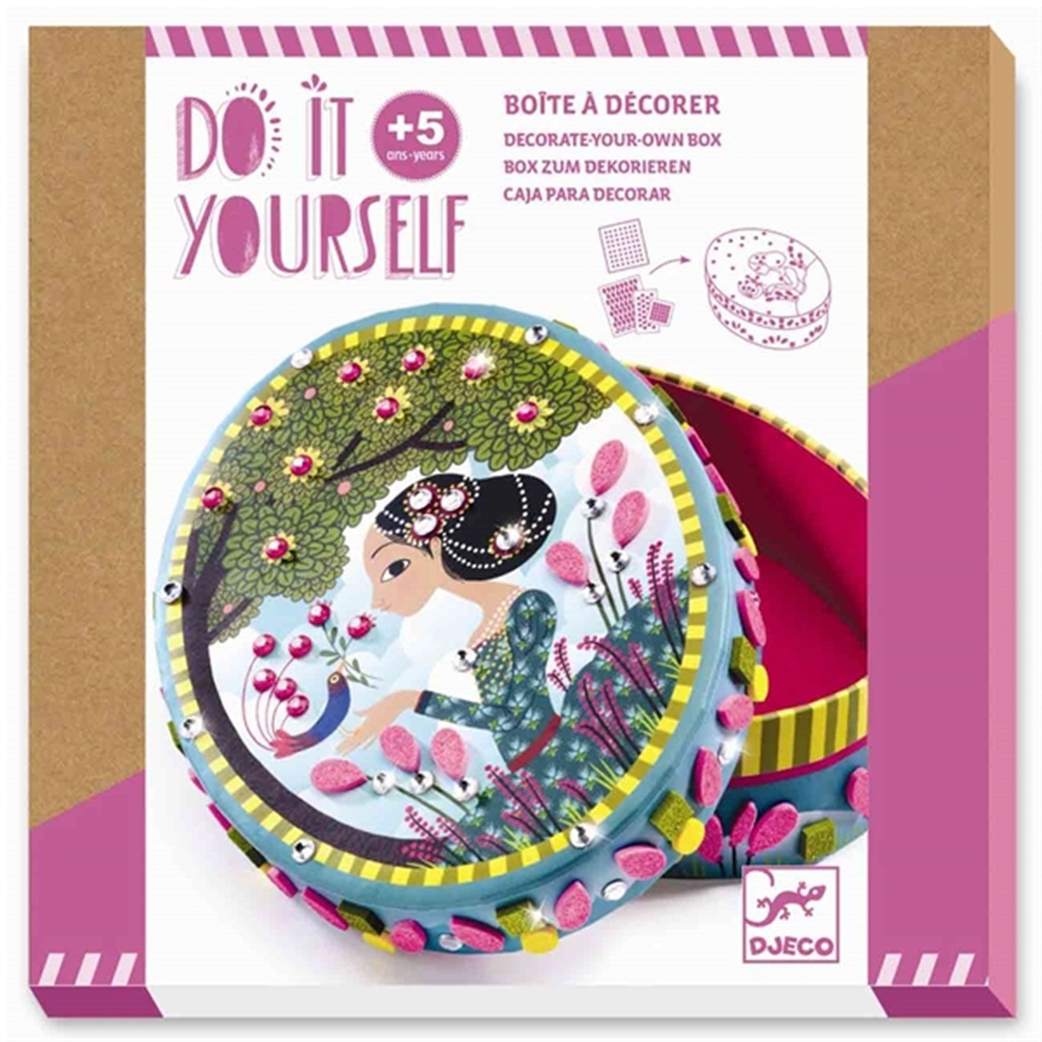 Djeco Do It Yourself Decorate You Own Box