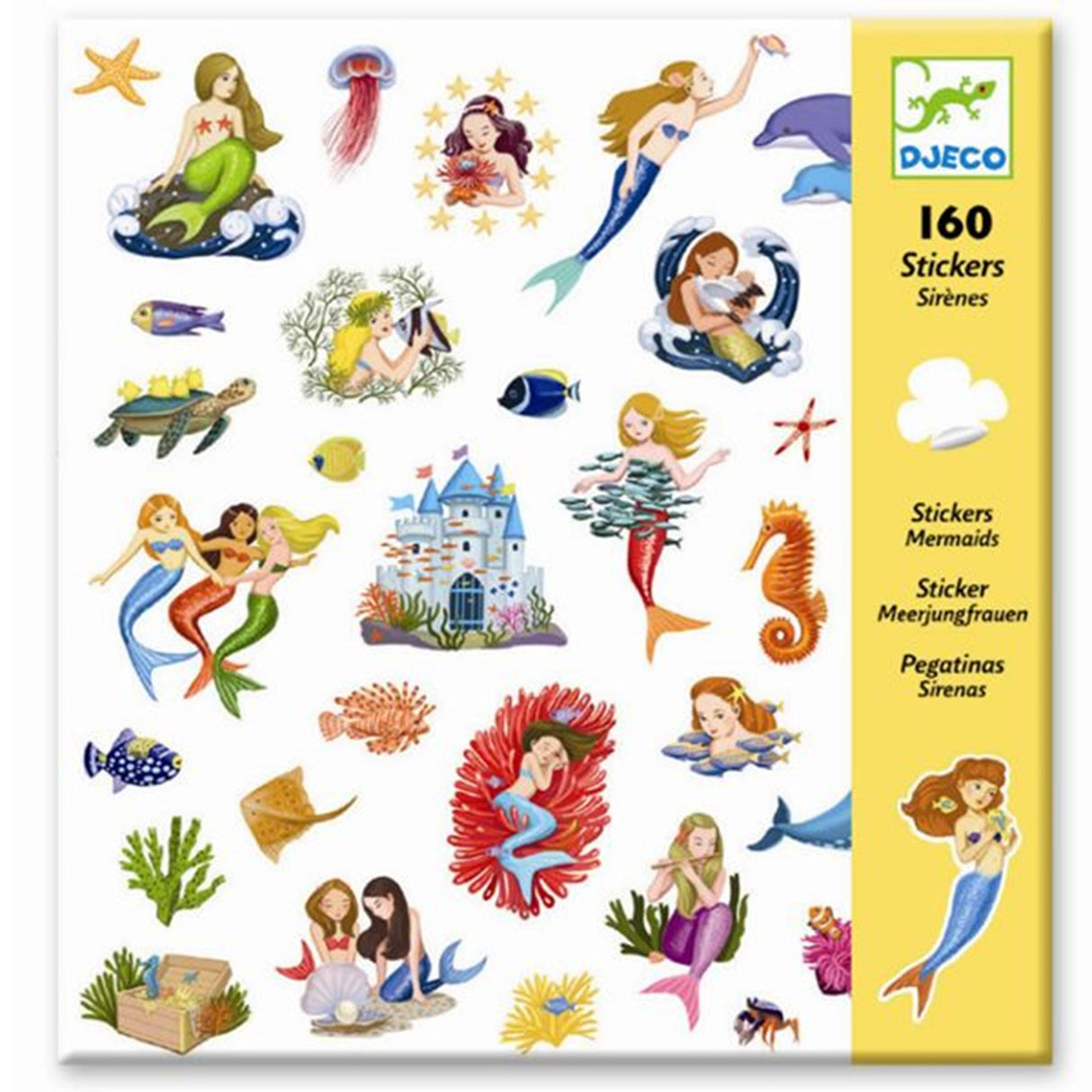 Djeco Stickers Mermaids