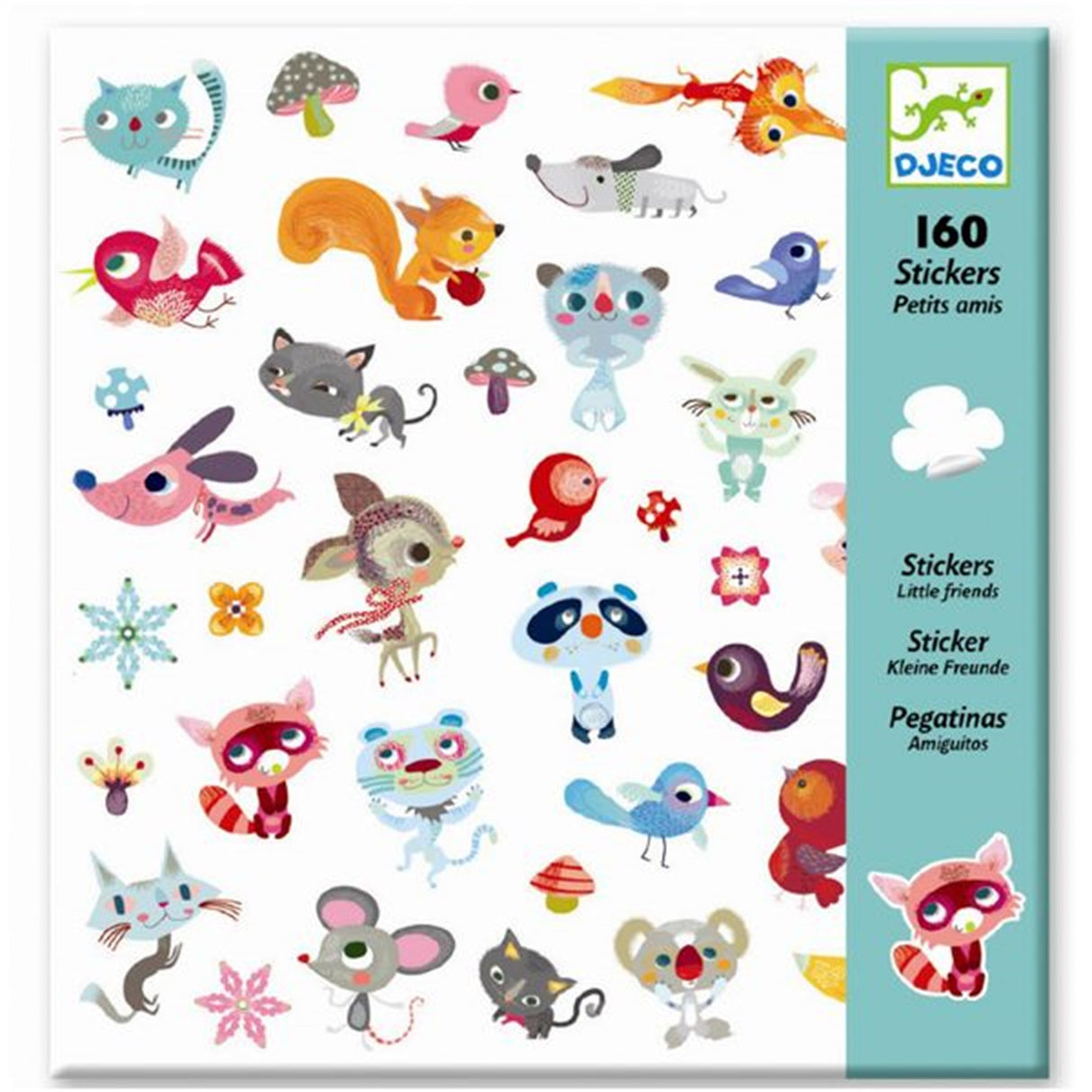 Djeco Stickers Small Friends