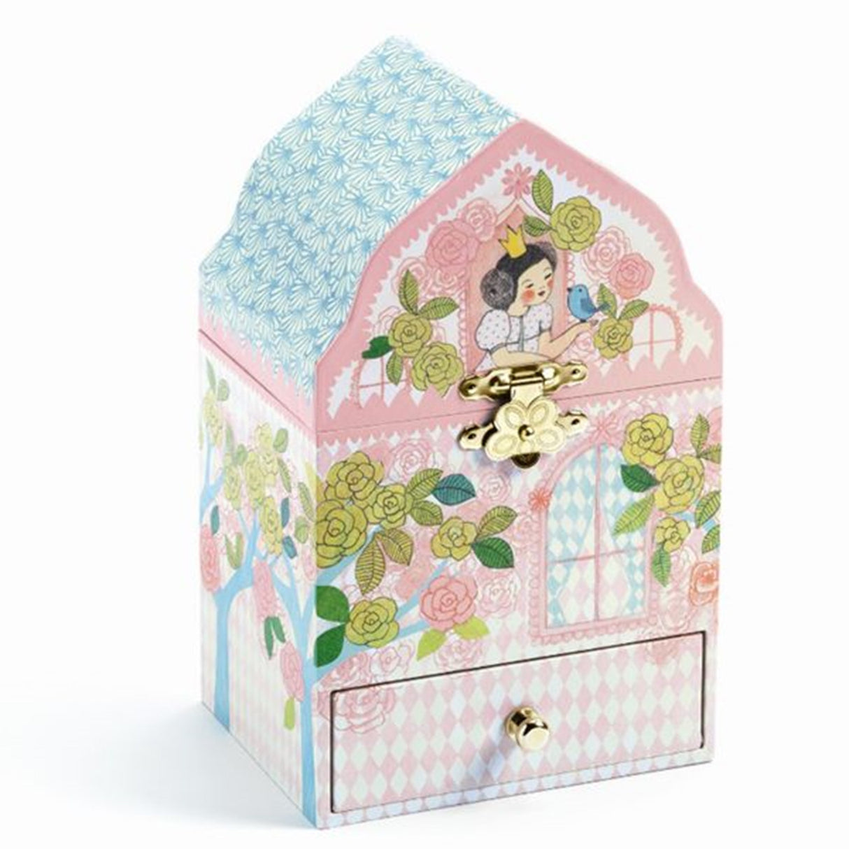 Djeco Jewlery Box with Music and Castle