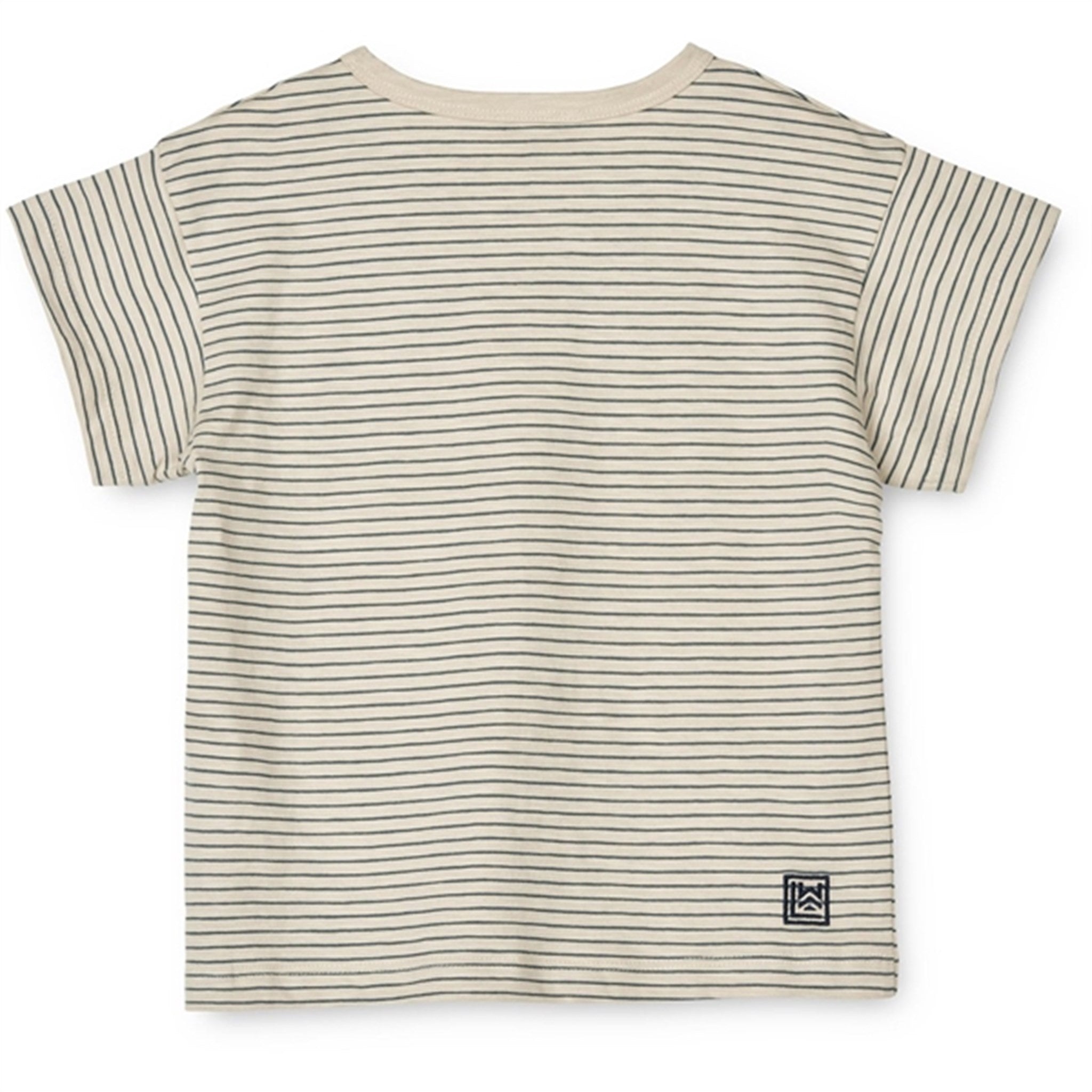 Liewood Y/D Stripes Whale Blue/Sandy Dodoma Stripe T-shirt 2