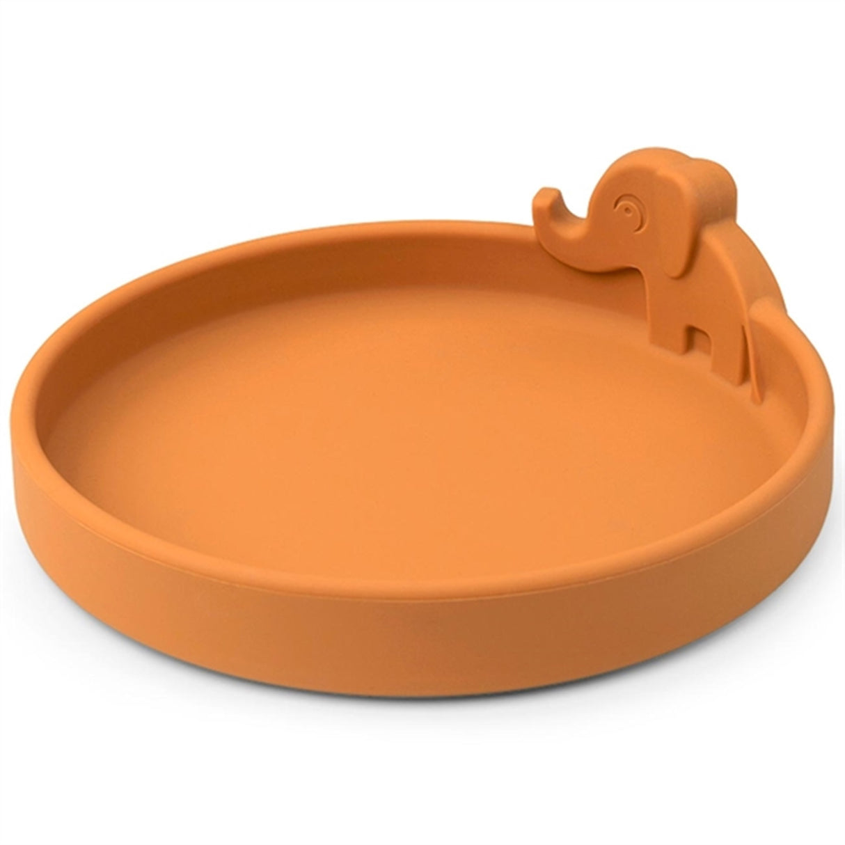 Done by Deer Peekaboo Plate Elphee Mustard