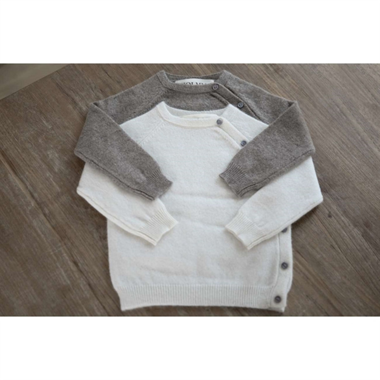 HOLMM Natural Doppio Cashmere Knit Suit