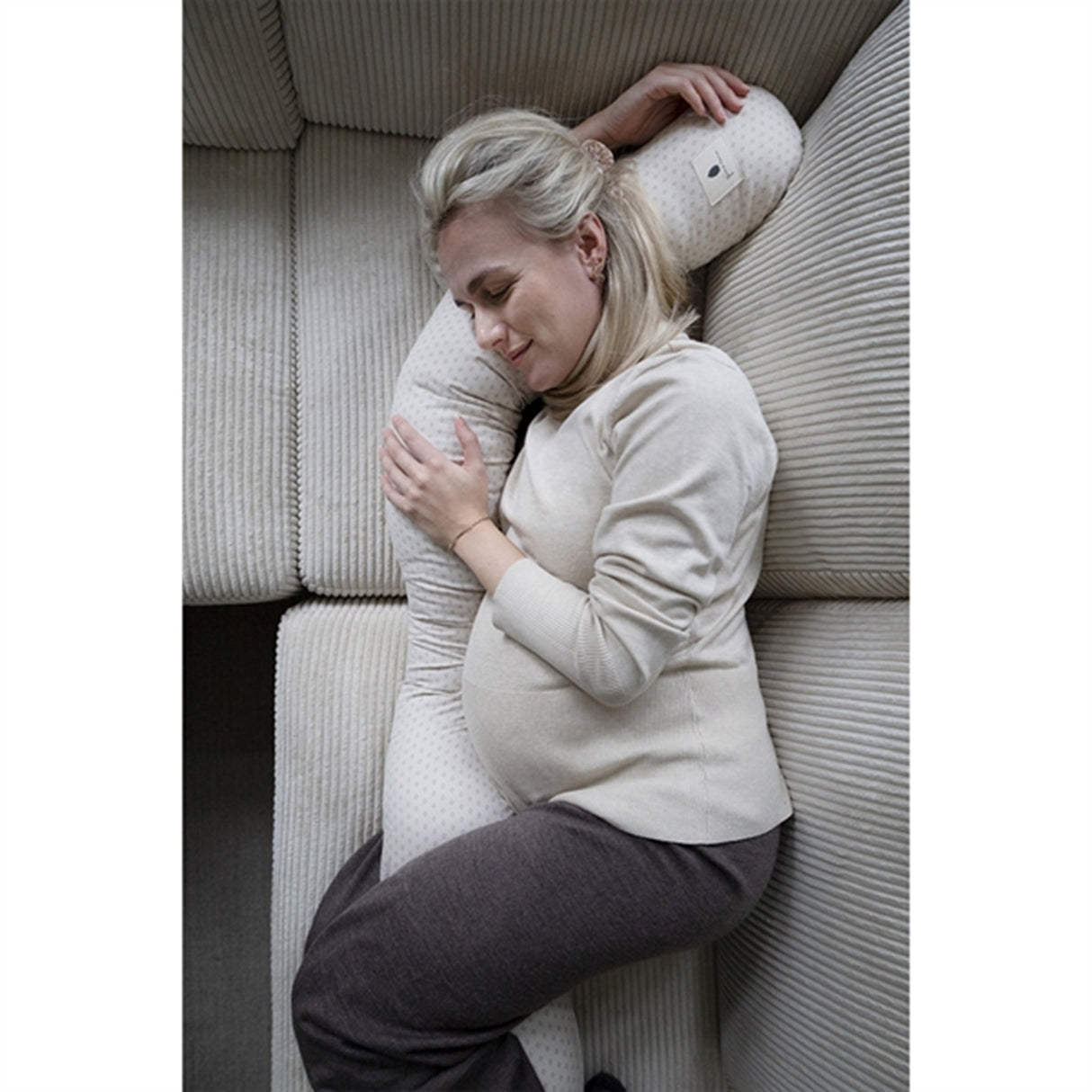 Pine Cone Mommy Pillow Natura Dot