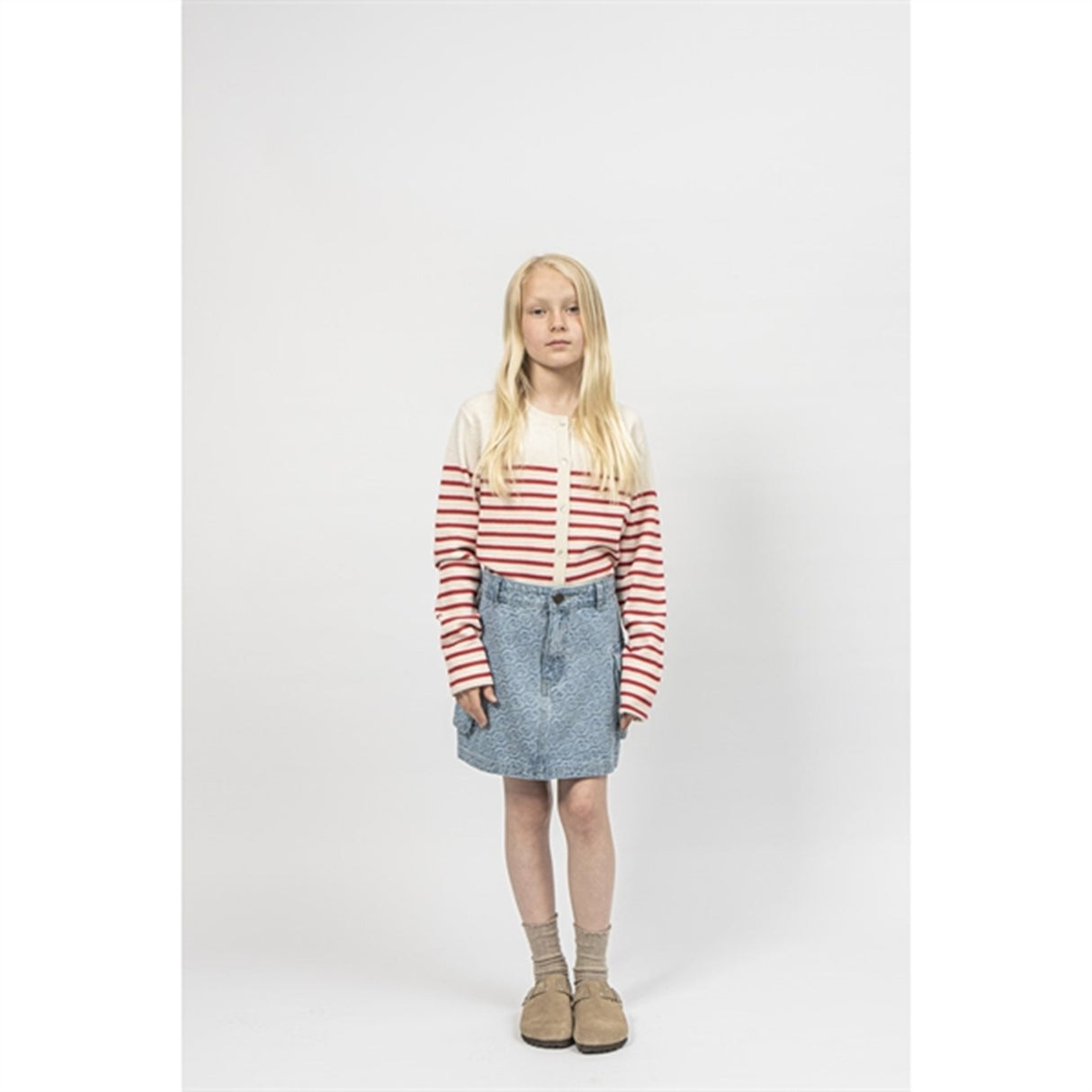 Sofie Schnoor Denim Blue Skirt